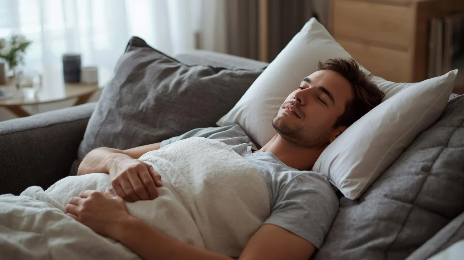 patient recovering. from plastic surgery at home.jpg