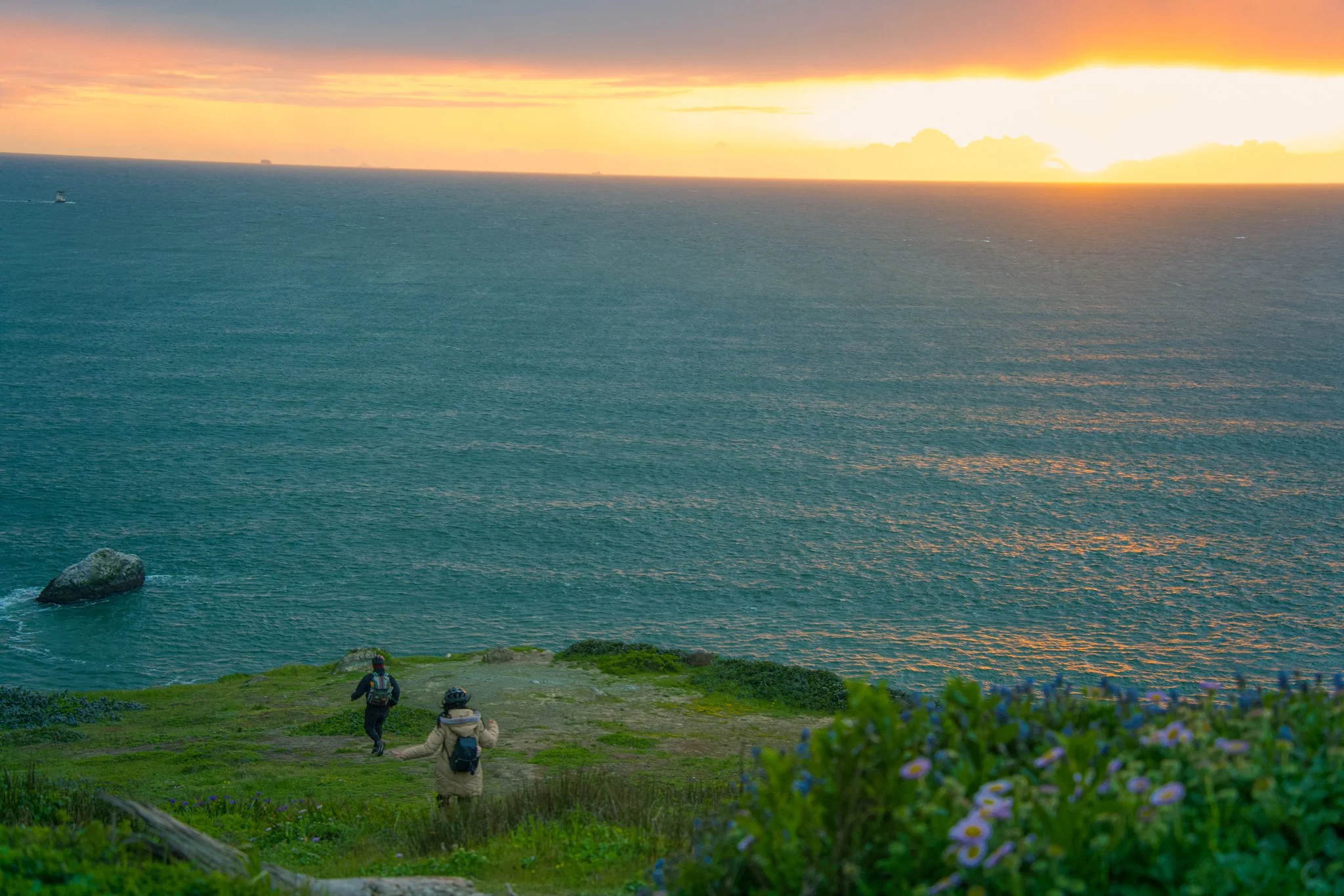 Chasing sunsets