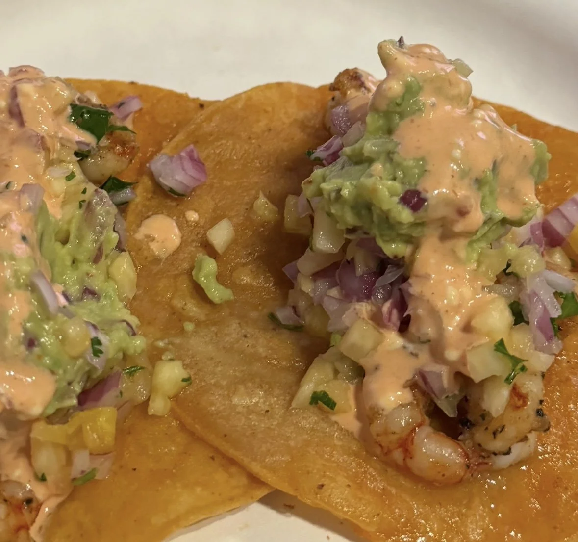 Shrimp Tacos with Pineapple Salsa