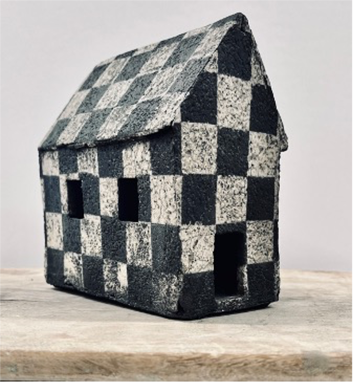 Hand Sculpted Ceramic Houses