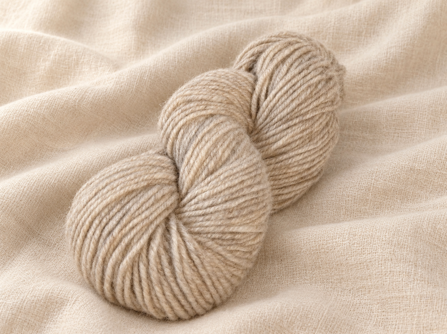 Natural color yarn