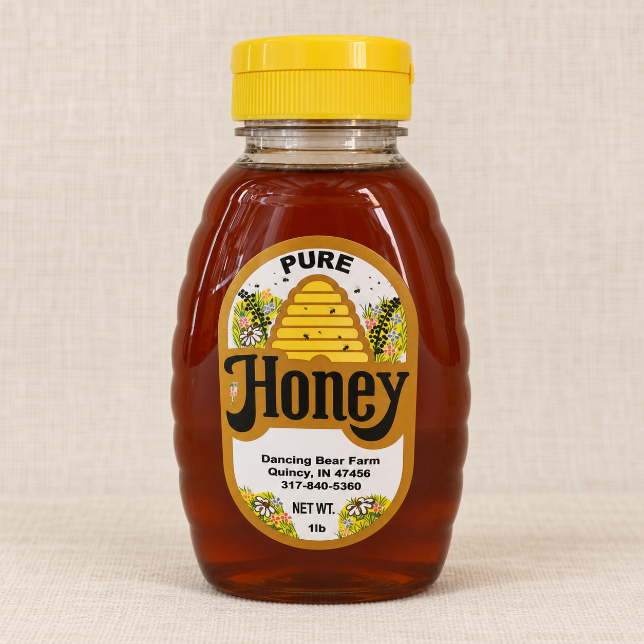 One pound squeeze bottle