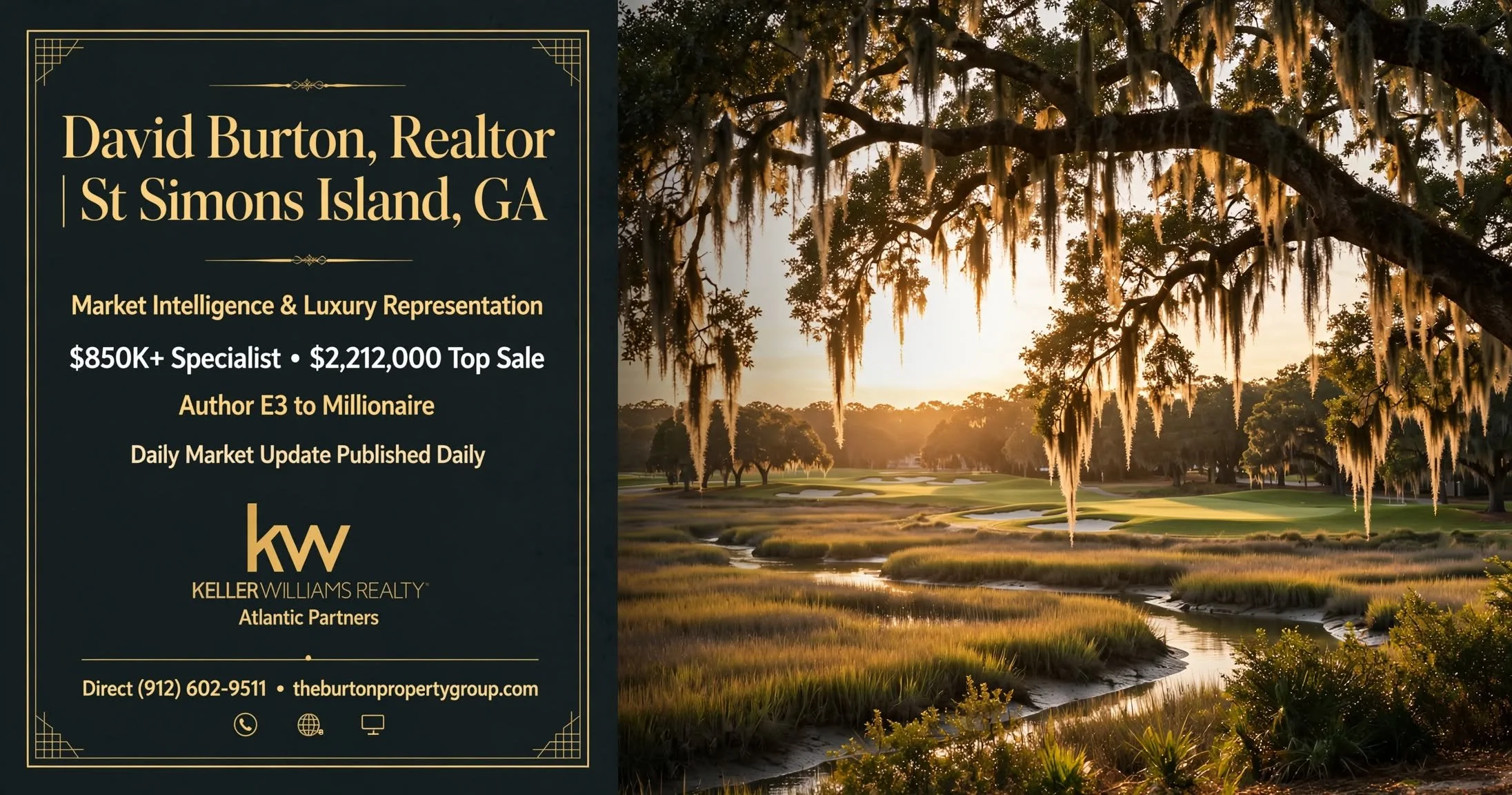 St. Simons Island Single-Family Market Report: 191 Active Homes, DOM Drops to 81.6 Days -By David Burton • September 12, 2026 