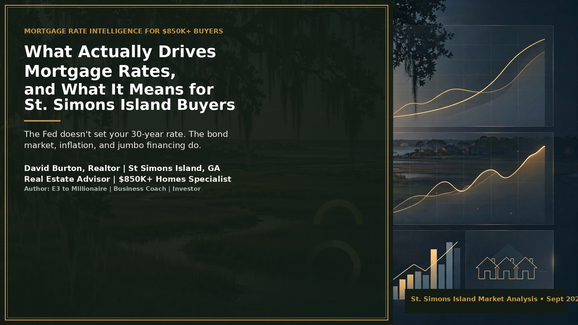 What Actually Drives Mortgage Rates, and What It Means for St. Simons Island Buyers