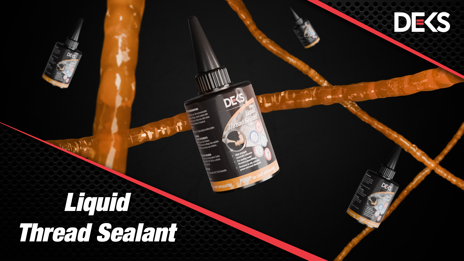 Product Animation Liquid thread sealant