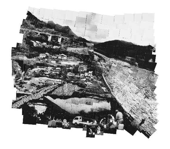 利根川ー湧水を汲む