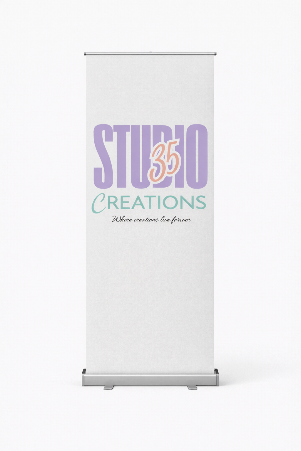 Custom Retractable Banner with Stand
