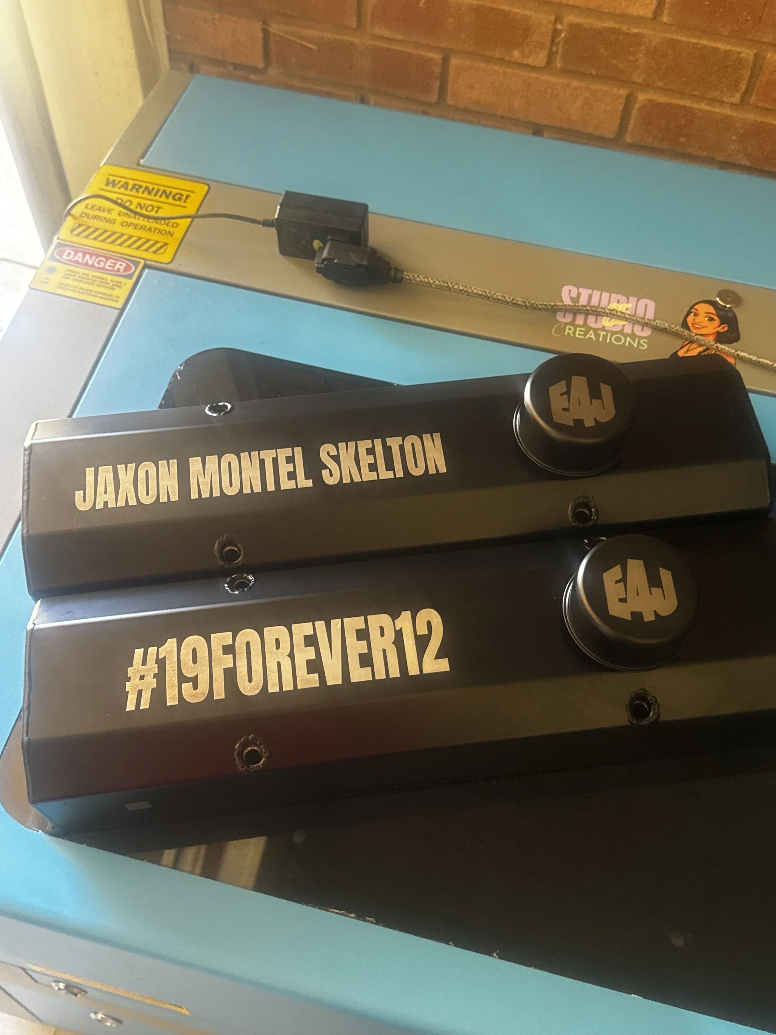 Custom Laser Engraving Service - Auto & Garage Parts