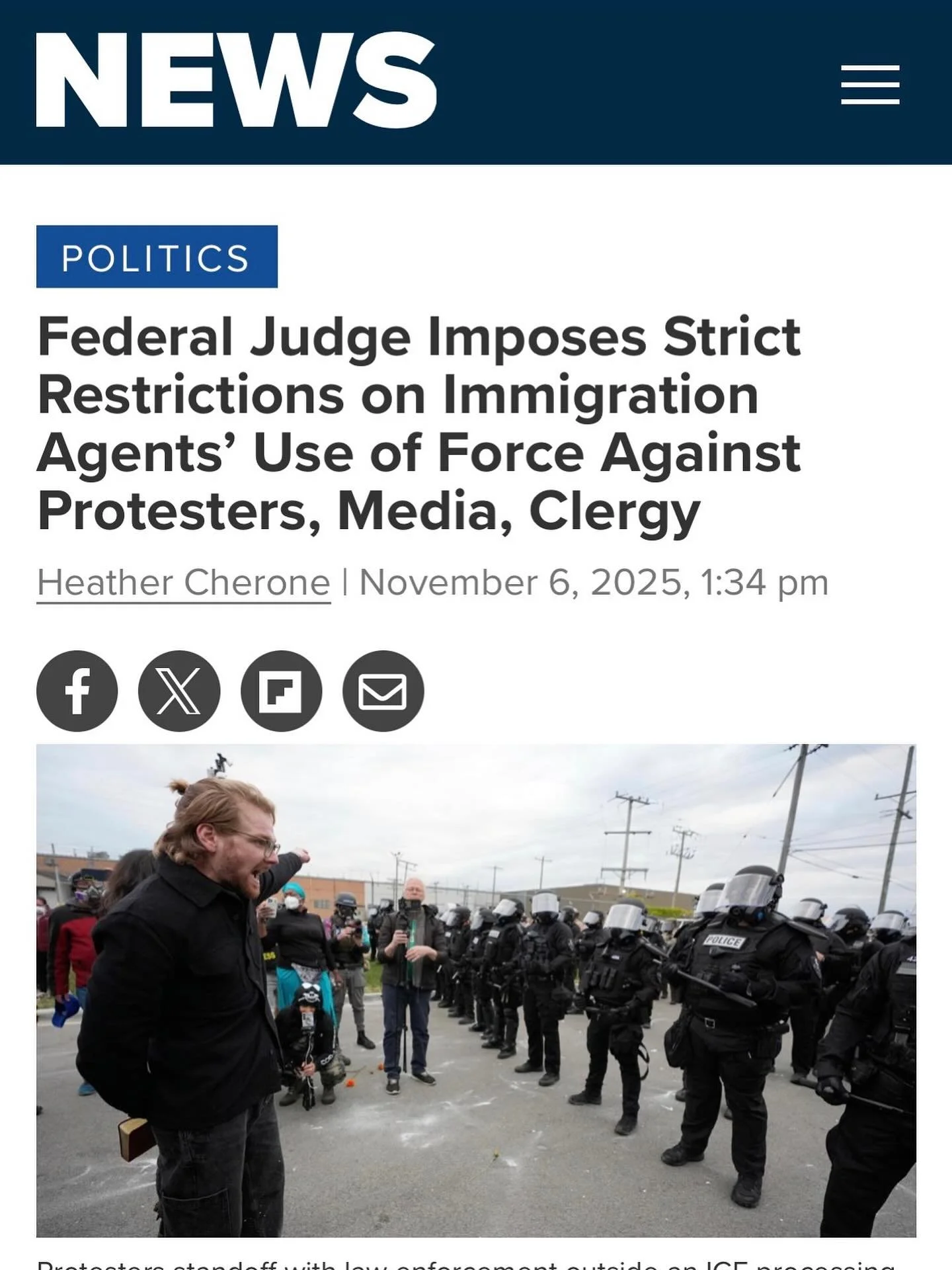 Keep documenting. Keep protesting peacefully. Keep protecting your neighbors. We must hold them accountable.