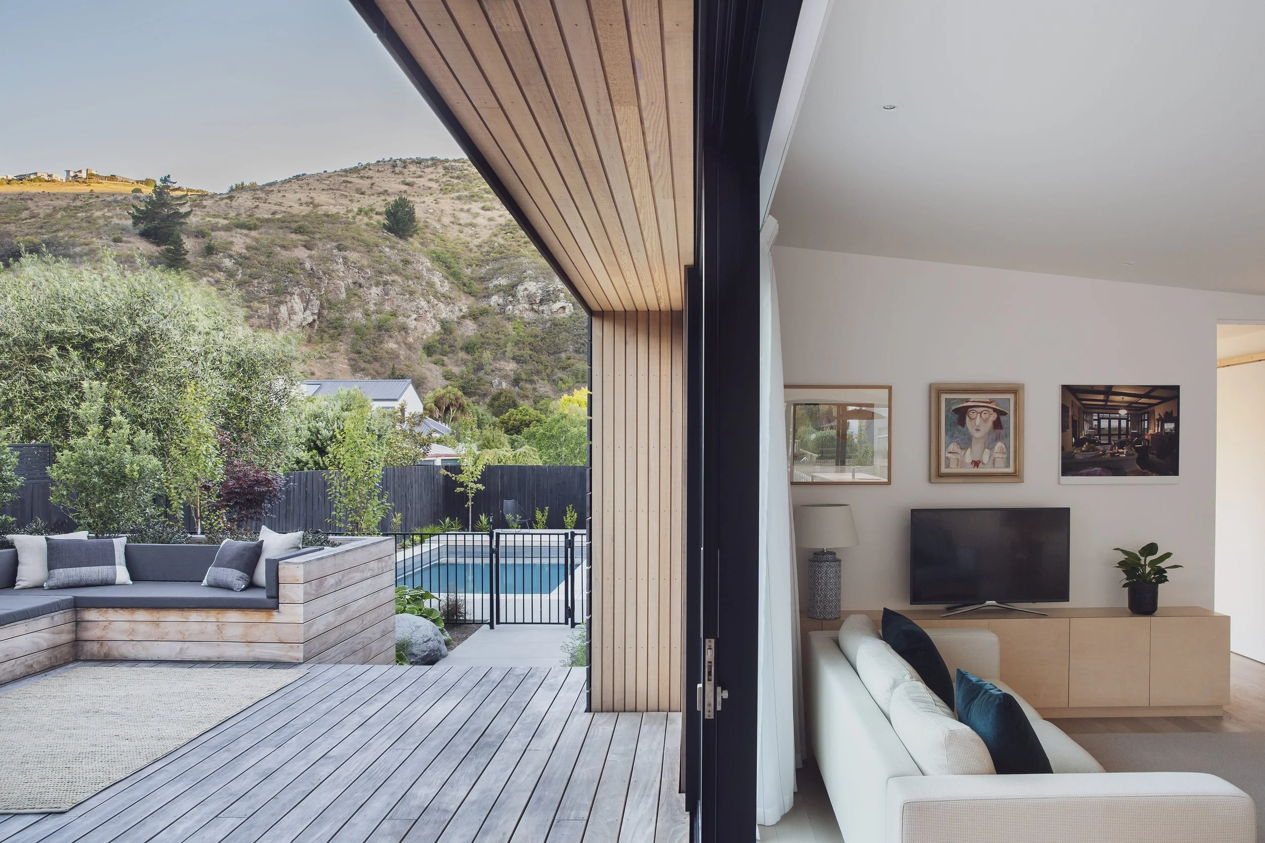 Sumner Suburban Cottage – prefabricated Christchurch home with oak floors and birch interiors by AW Architects (2022)