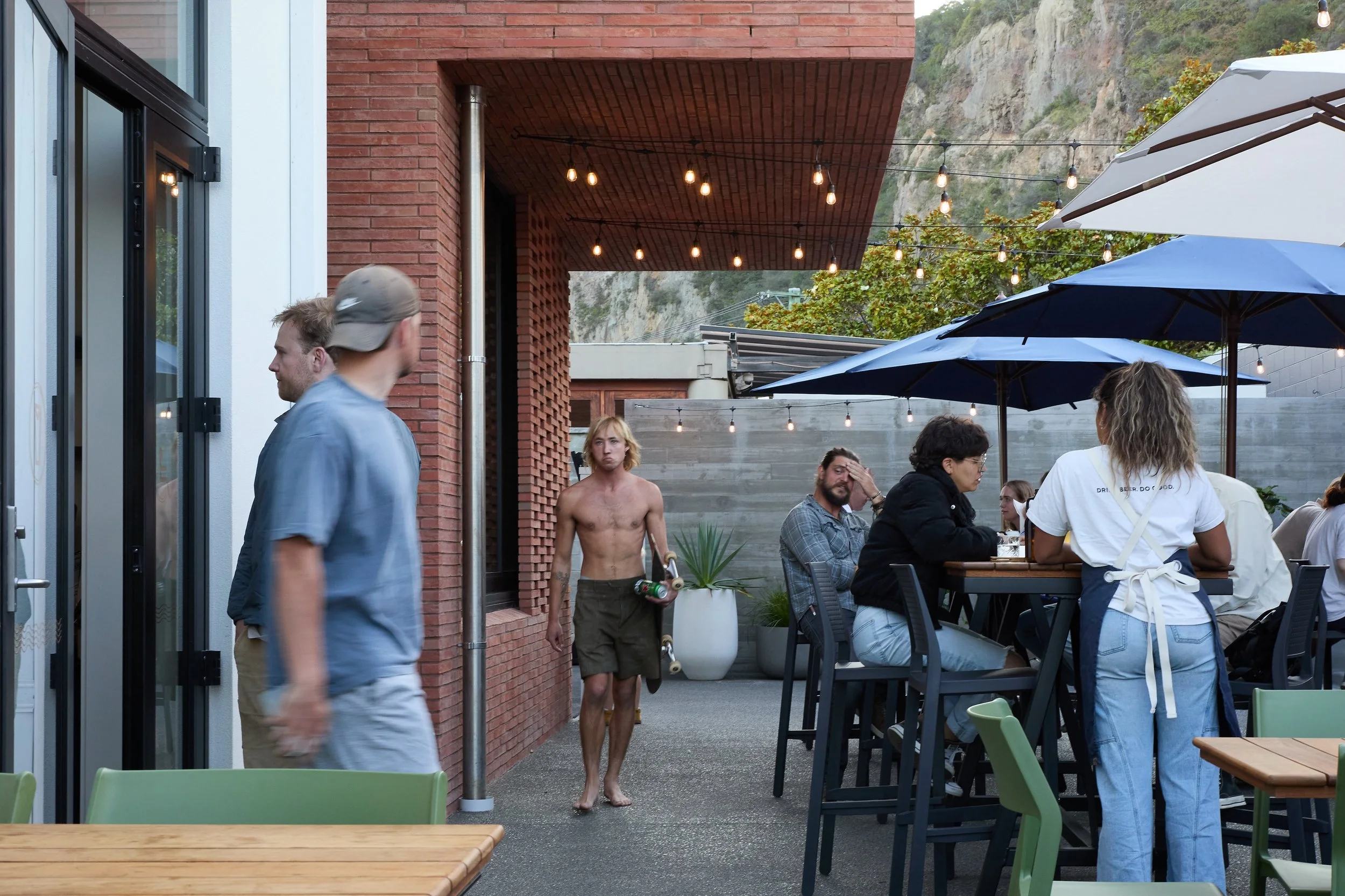 Sumner Post Office heritage building with red brick extension – AW Architects NZIA 2025