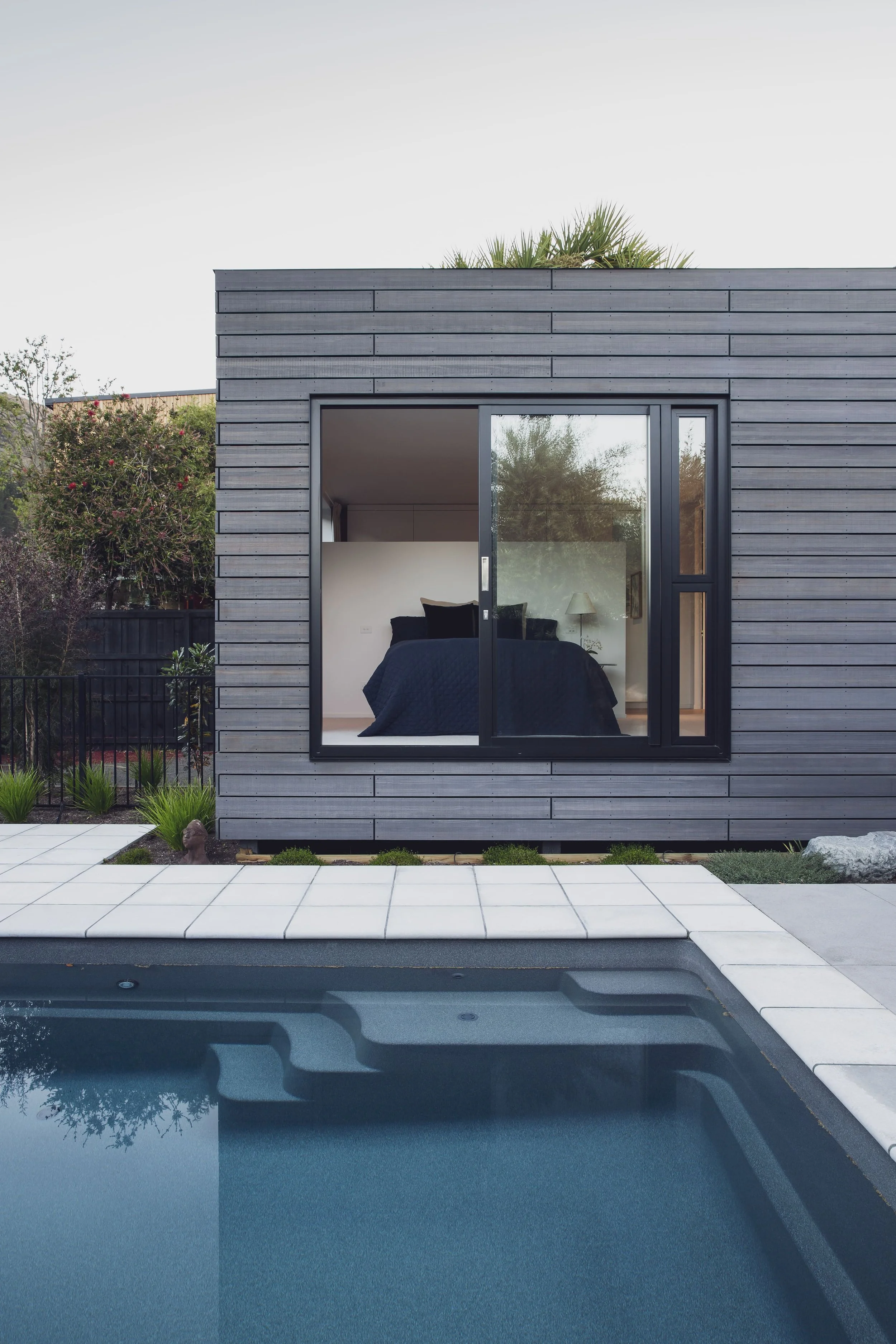 Sumner Suburban Cottage – prefabricated Christchurch home with oak floors and birch interiors by AW Architects (2022)