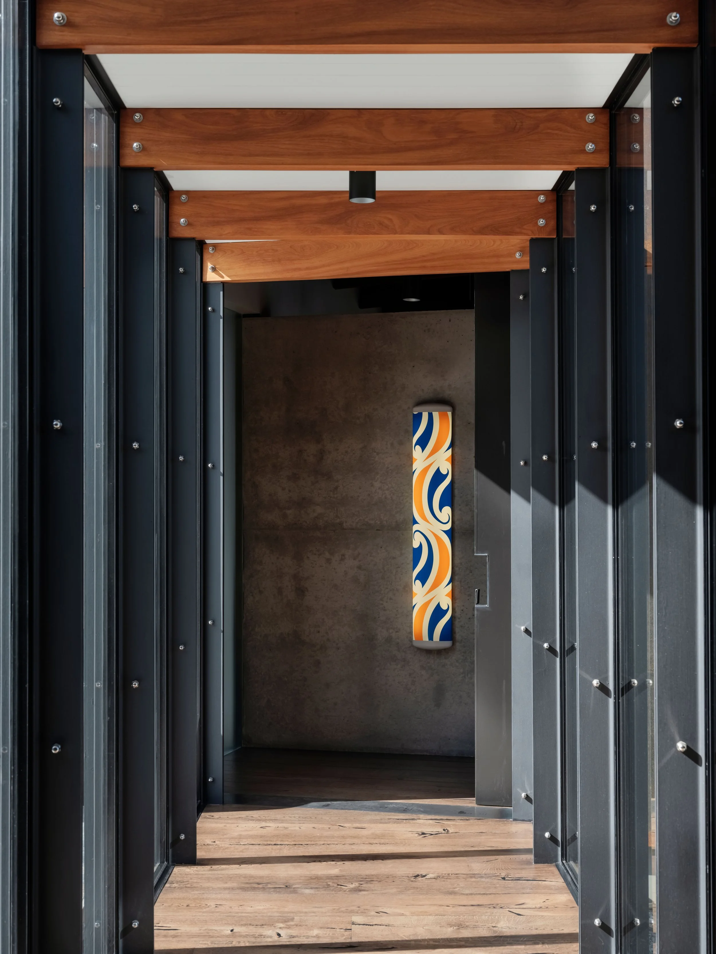 Arrowtown Queenstown house with three pods around courtyards – AW Architects NZIA 2021