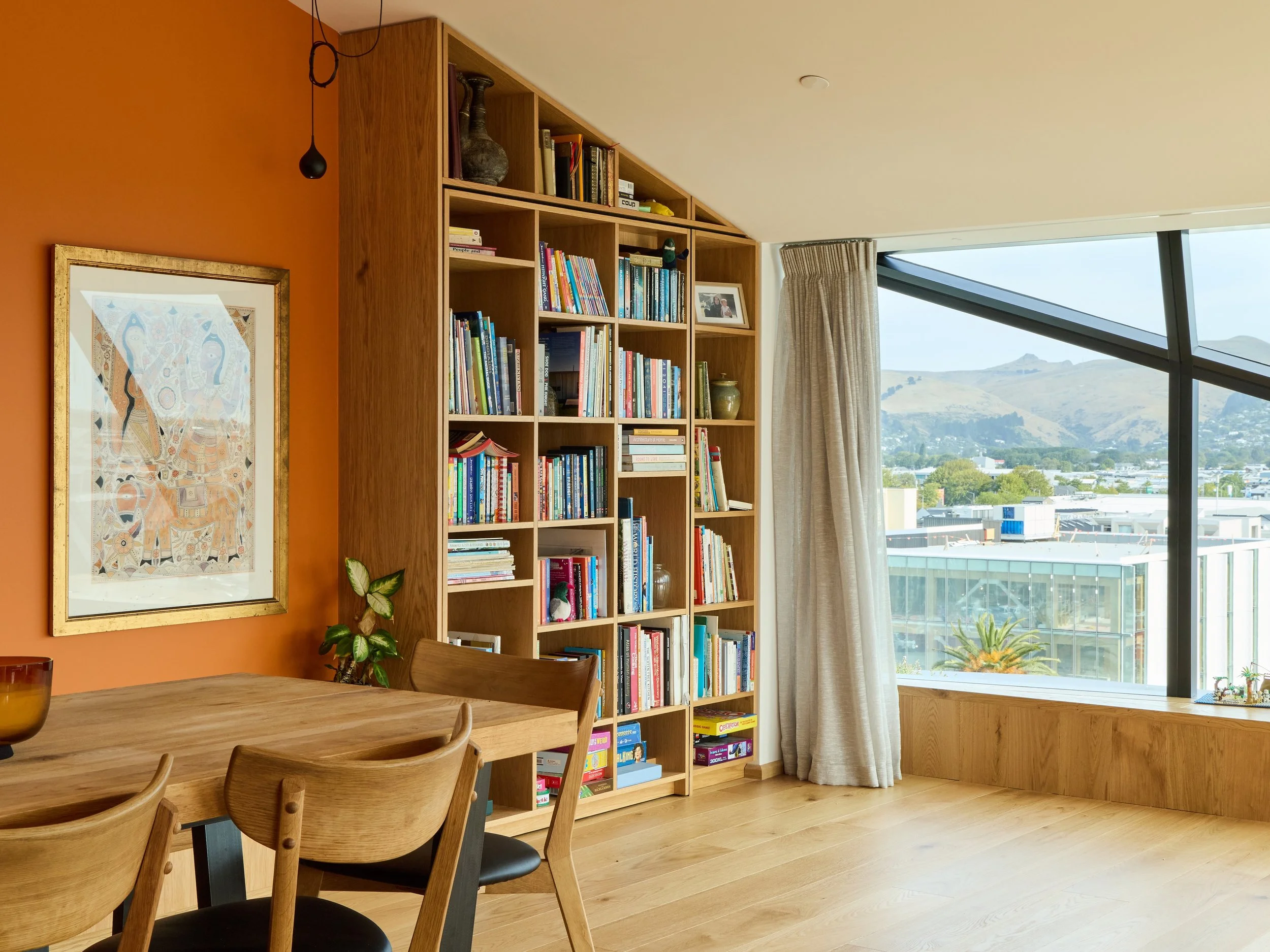 City Residence Ōtautahi Christchurch – Level 6 city apartment with folding roof and Port Hills views by AW Architects (2026)