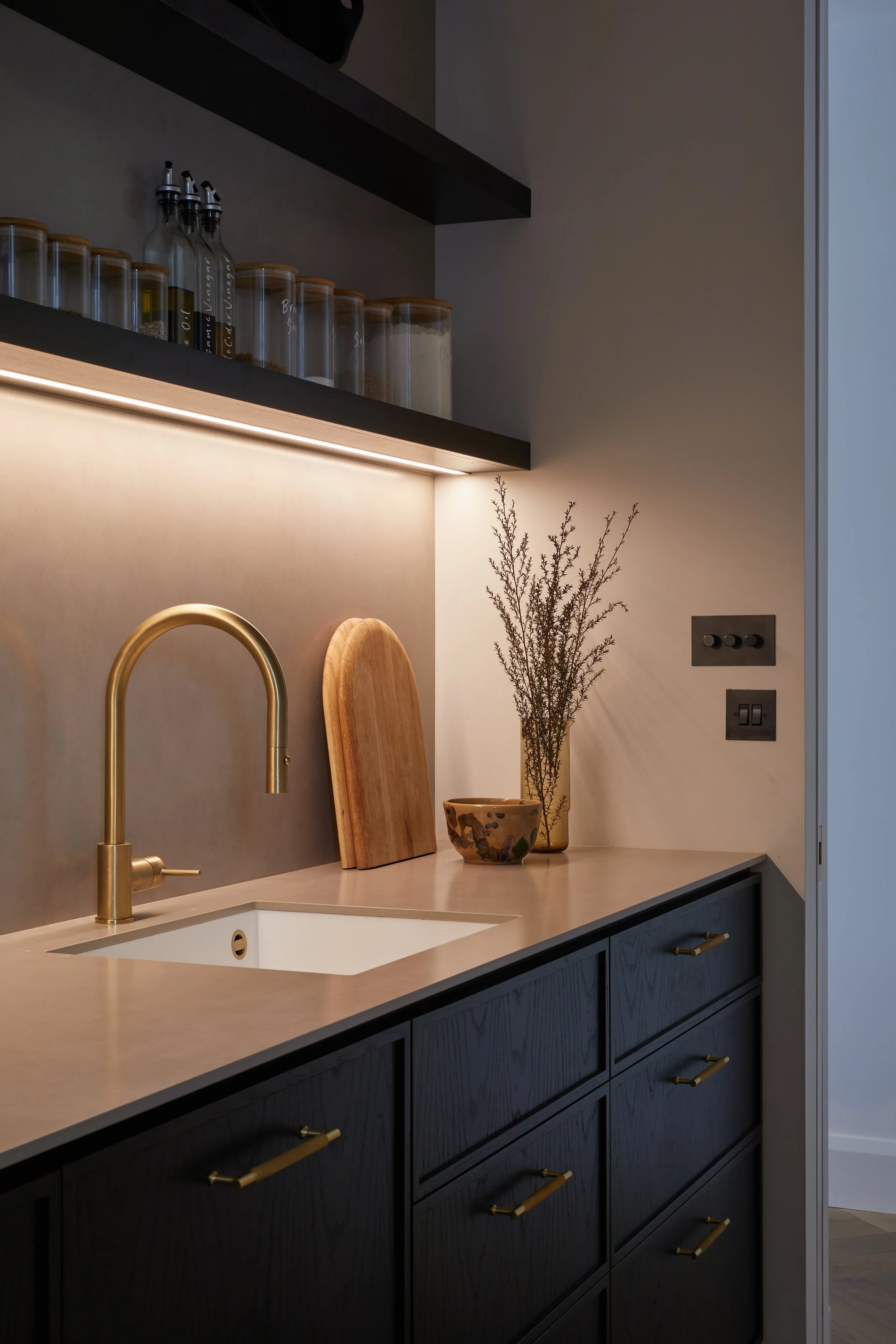 Strowan Christchurch villa renovation with modern lighting – AW Architects Home Finalist 2024
