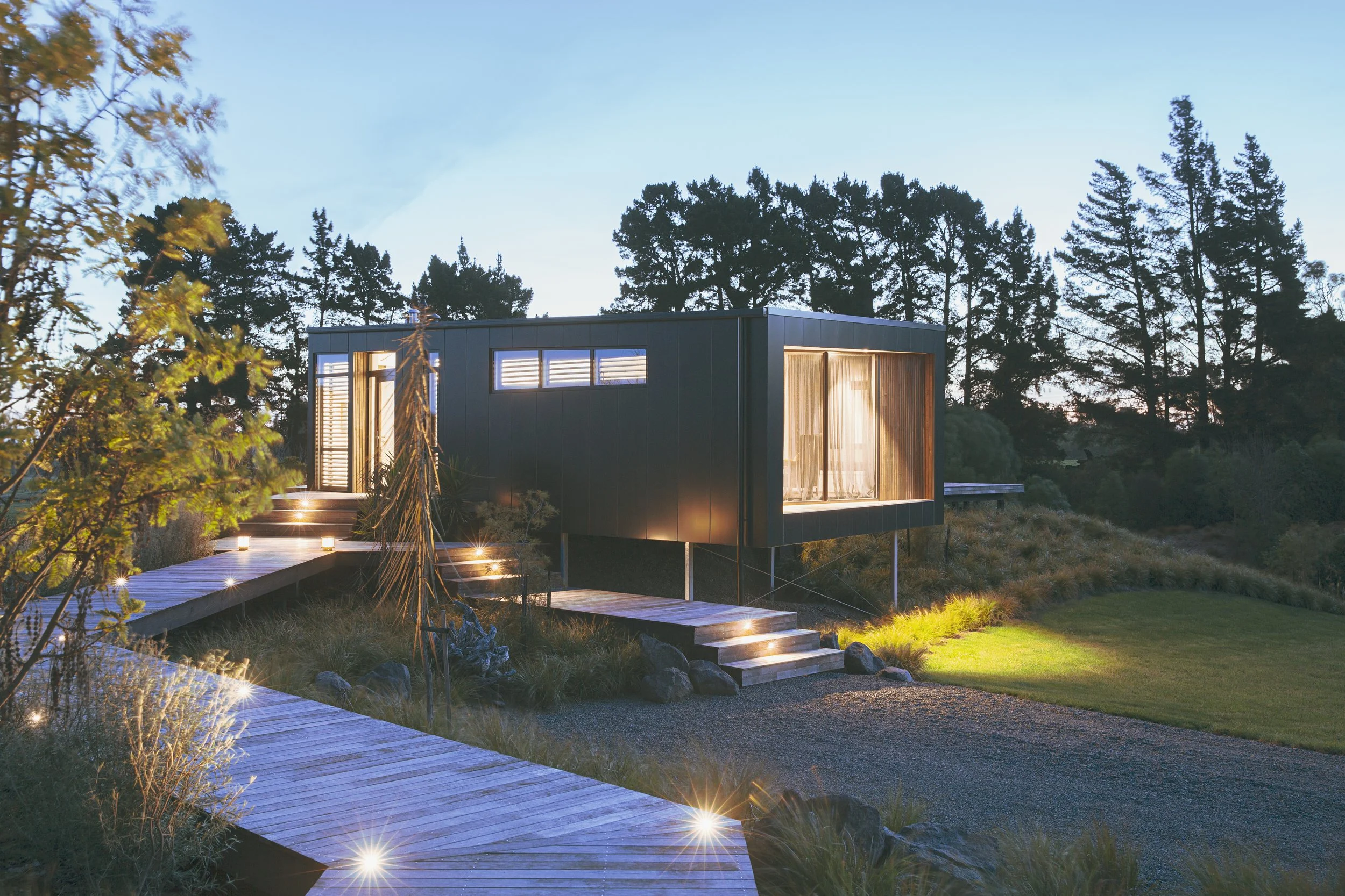 North Canterbury home with prefabricated modular construction – AW Architects NZIA 2020