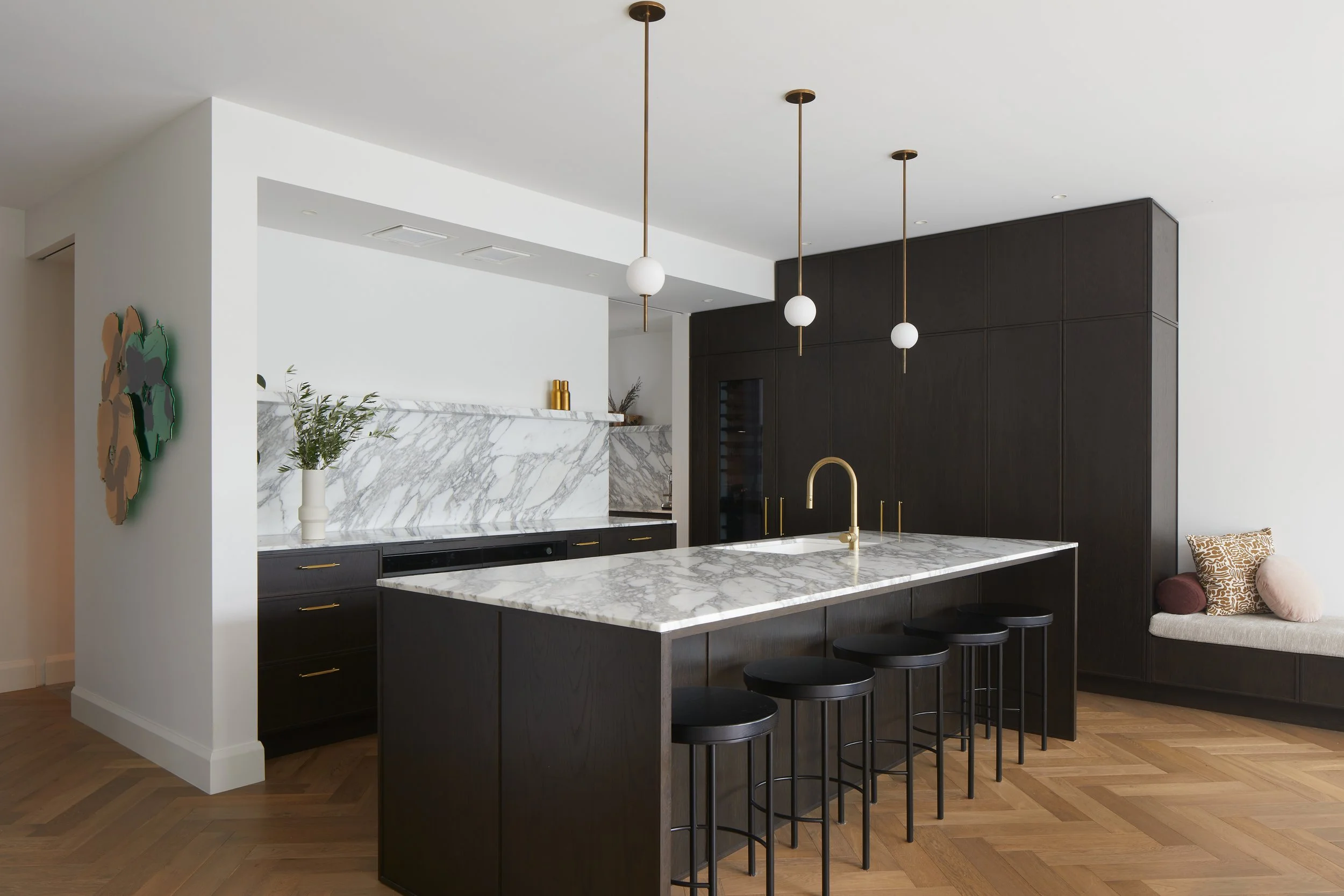 Strowan Christchurch villa renovation with modern lighting – AW Architects Home Finalist 2024