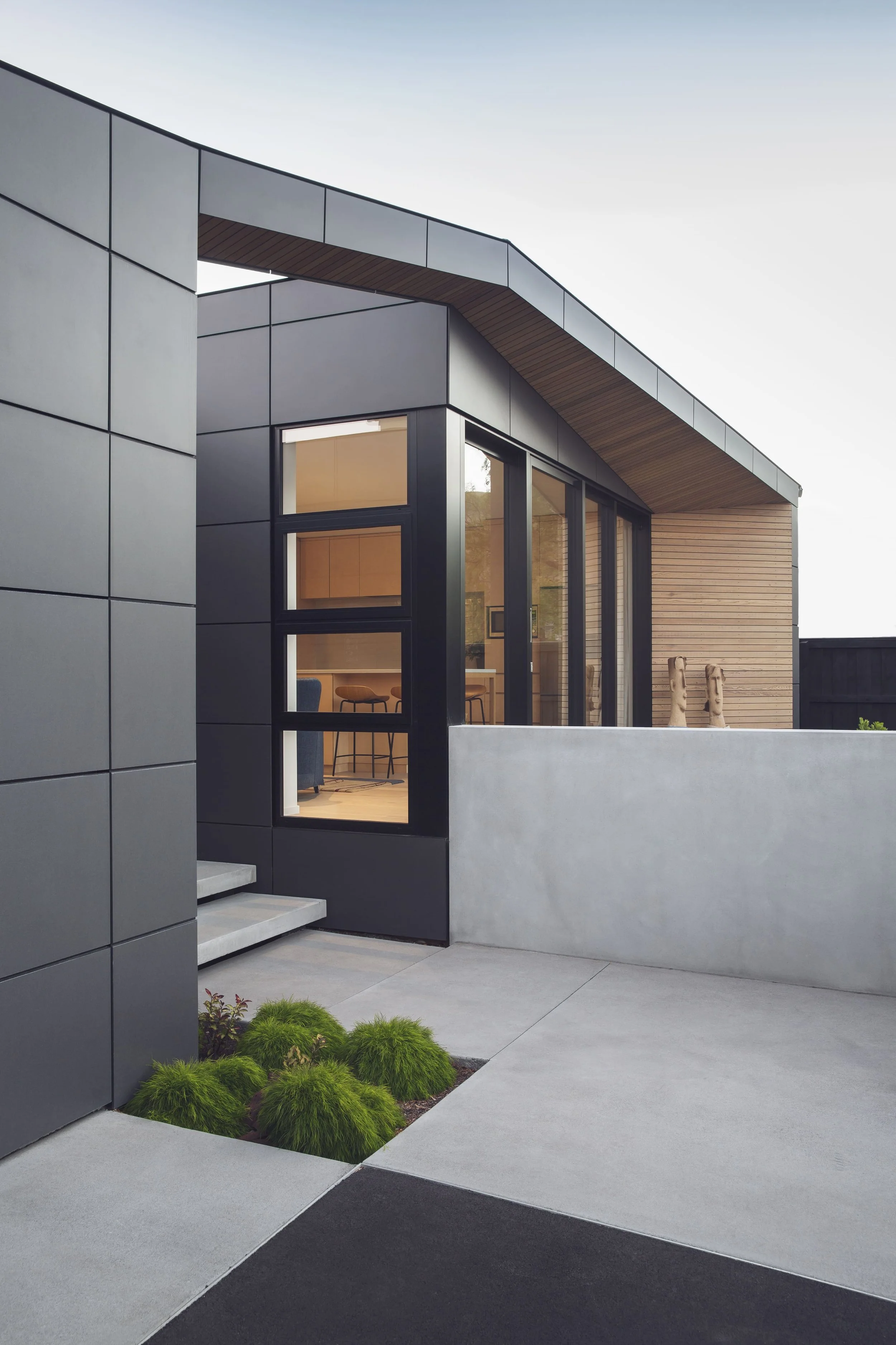 Sumner Suburban Cottage – prefabricated Christchurch home with oak floors and birch interiors by AW Architects (2022)