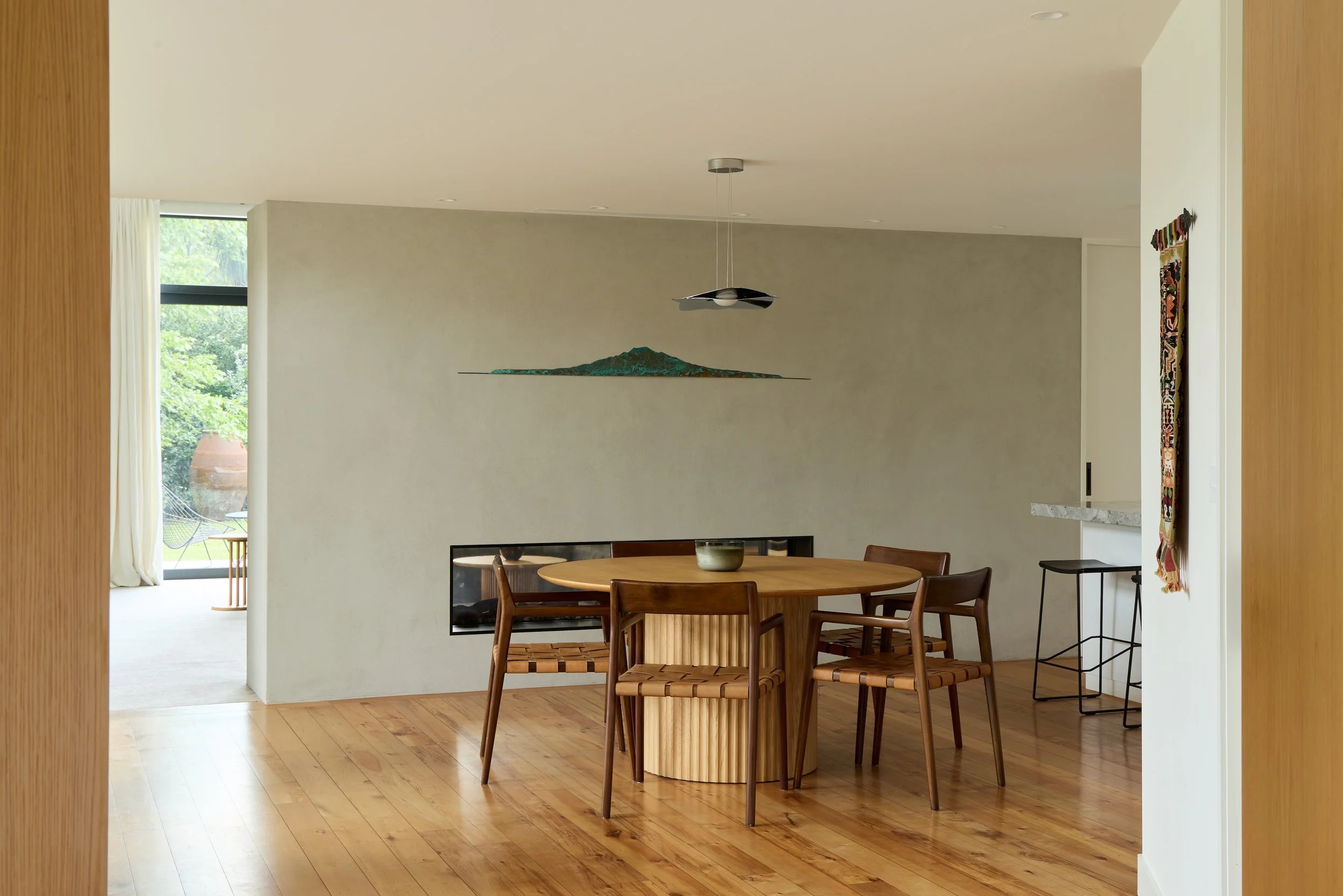 Greenslade Residence Tai Tapu – lakeside home alteration with oak, cedar and clay plaster interiors by AW Architects (2026)