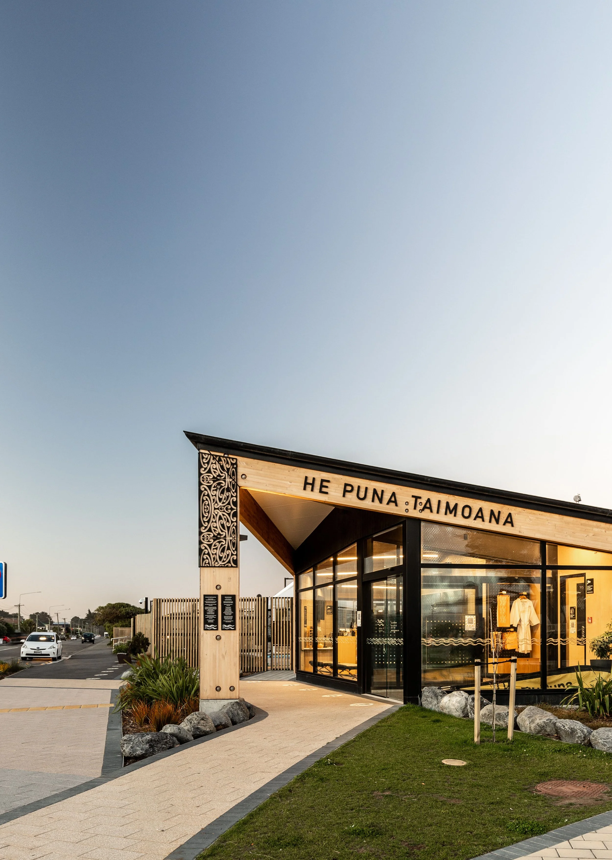 He Puna Taimoana hot pools and sauna New Brighton – AW Architects NZIA 2021