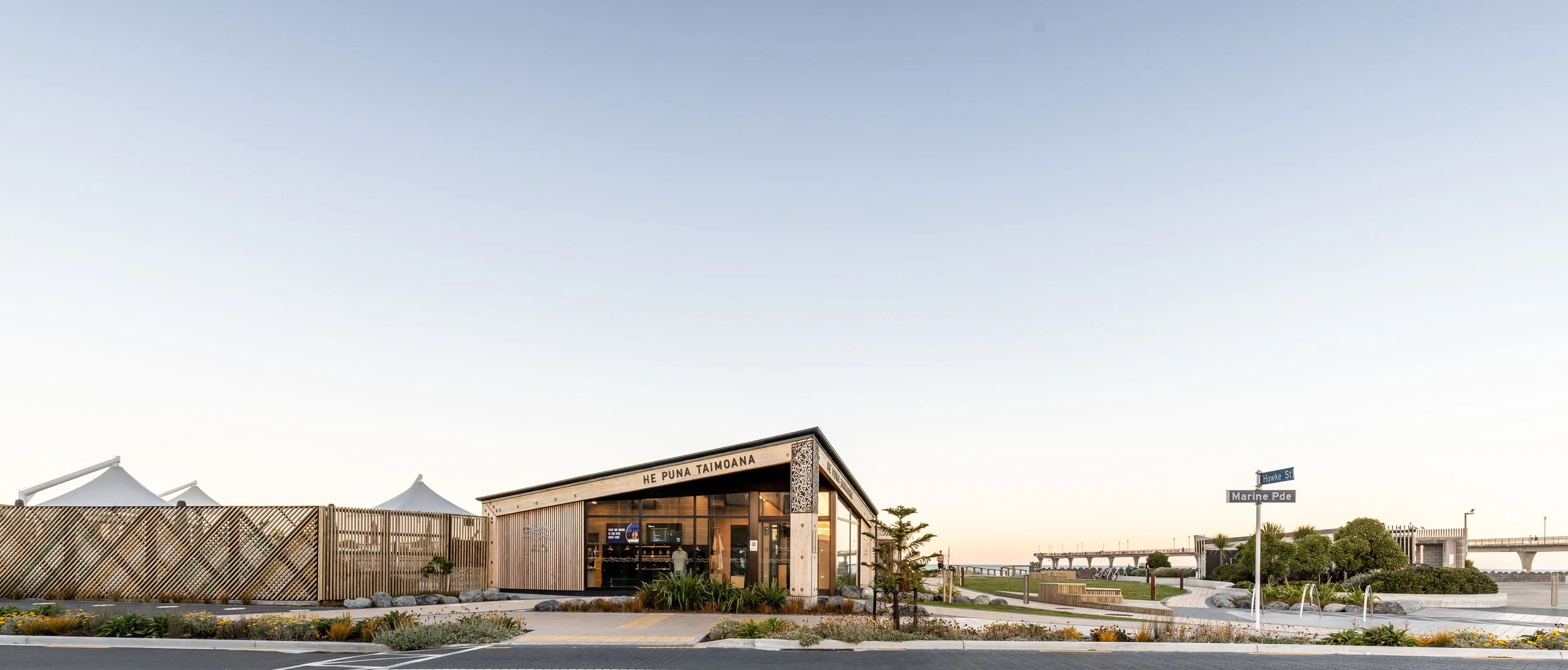 He Puna Taimoana hot pools and sauna New Brighton – AW Architects NZIA 2021