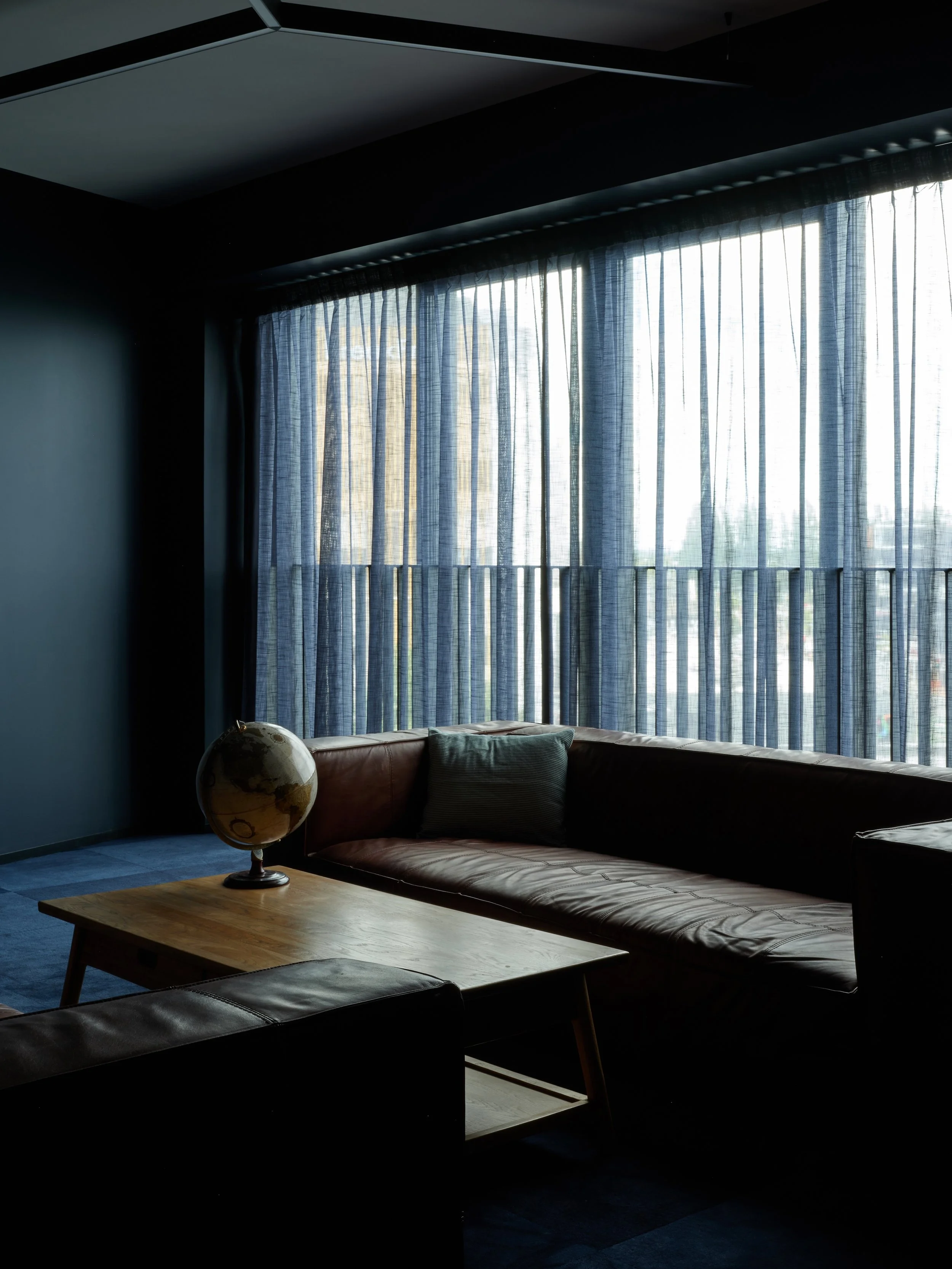 GymMaster office fitout, 200 High Street Christchurch – five-level workplace with exposed ceilings and bold bathrooms by AW Architects (2026)