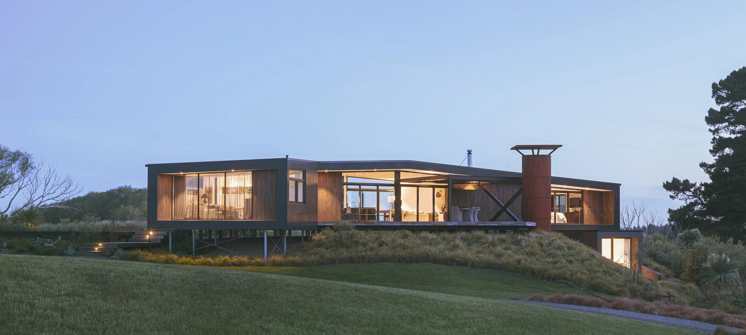 North Canterbury home with prefabricated modular construction – AW Architects NZIA 2020