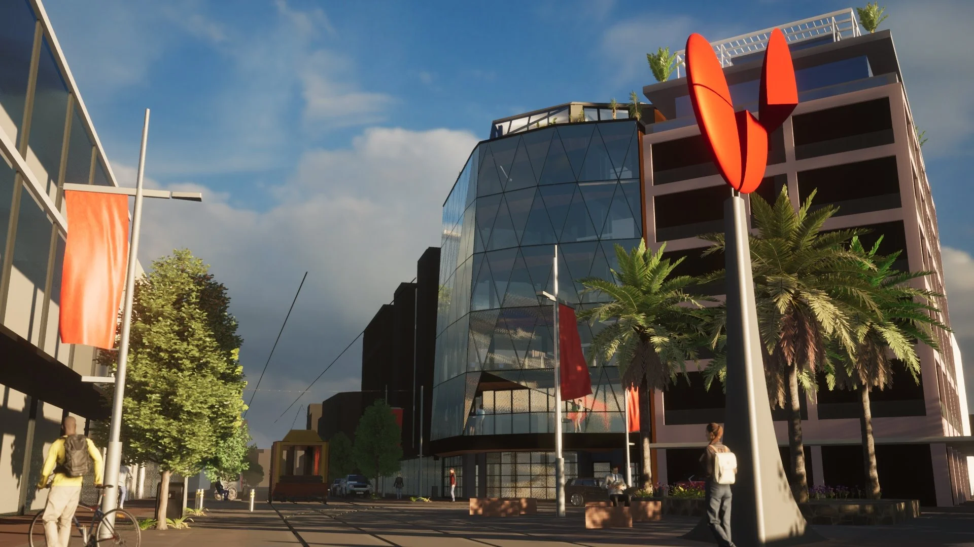 200 High St Christchurch – mixed-use building with triangular façade design by AW Architects (2025)