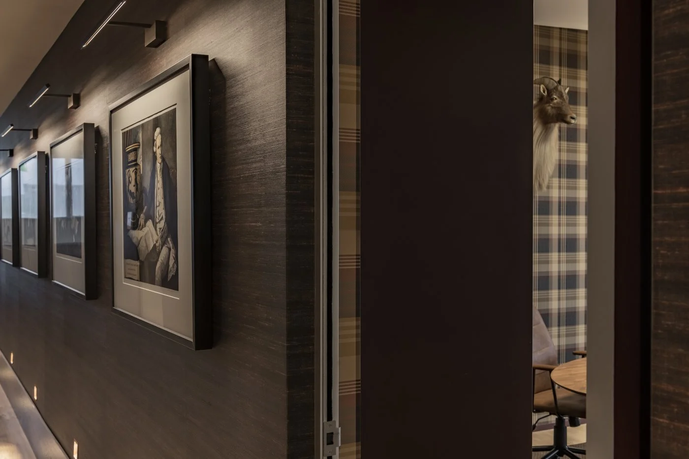 Mainland Capital Office – Christchurch boutique workplace with leather, wood and brass interiors by AW Architects, Best Awards Bronze 2023
