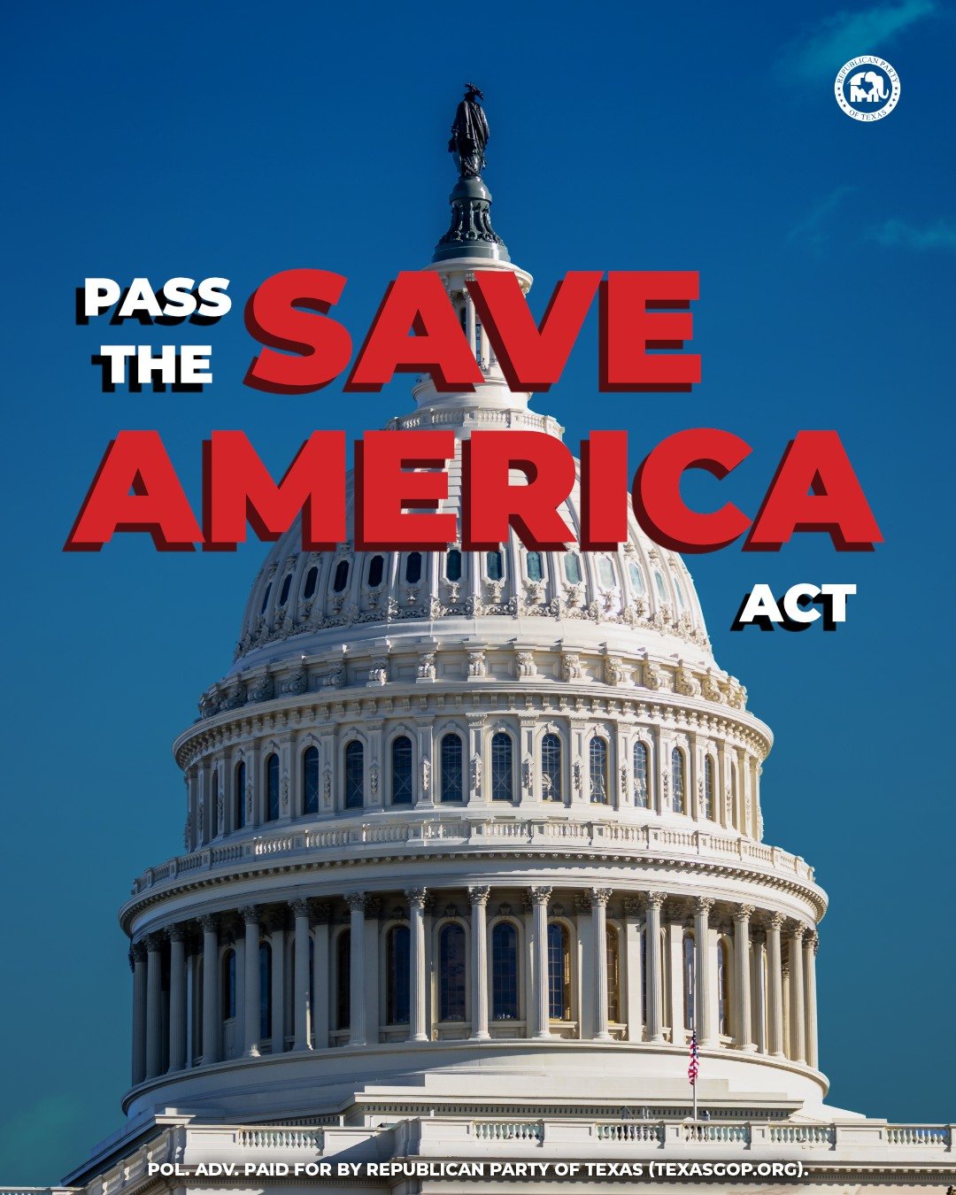 The SAVE America Act has passed the House.

The numbers don&rsquo;t lie:
📈 83% of Americans support voter ID.
📈 83% support proof of citizenship when registering to vote.
That includes strong majorities of Democrats and Independents, yet 213 House 