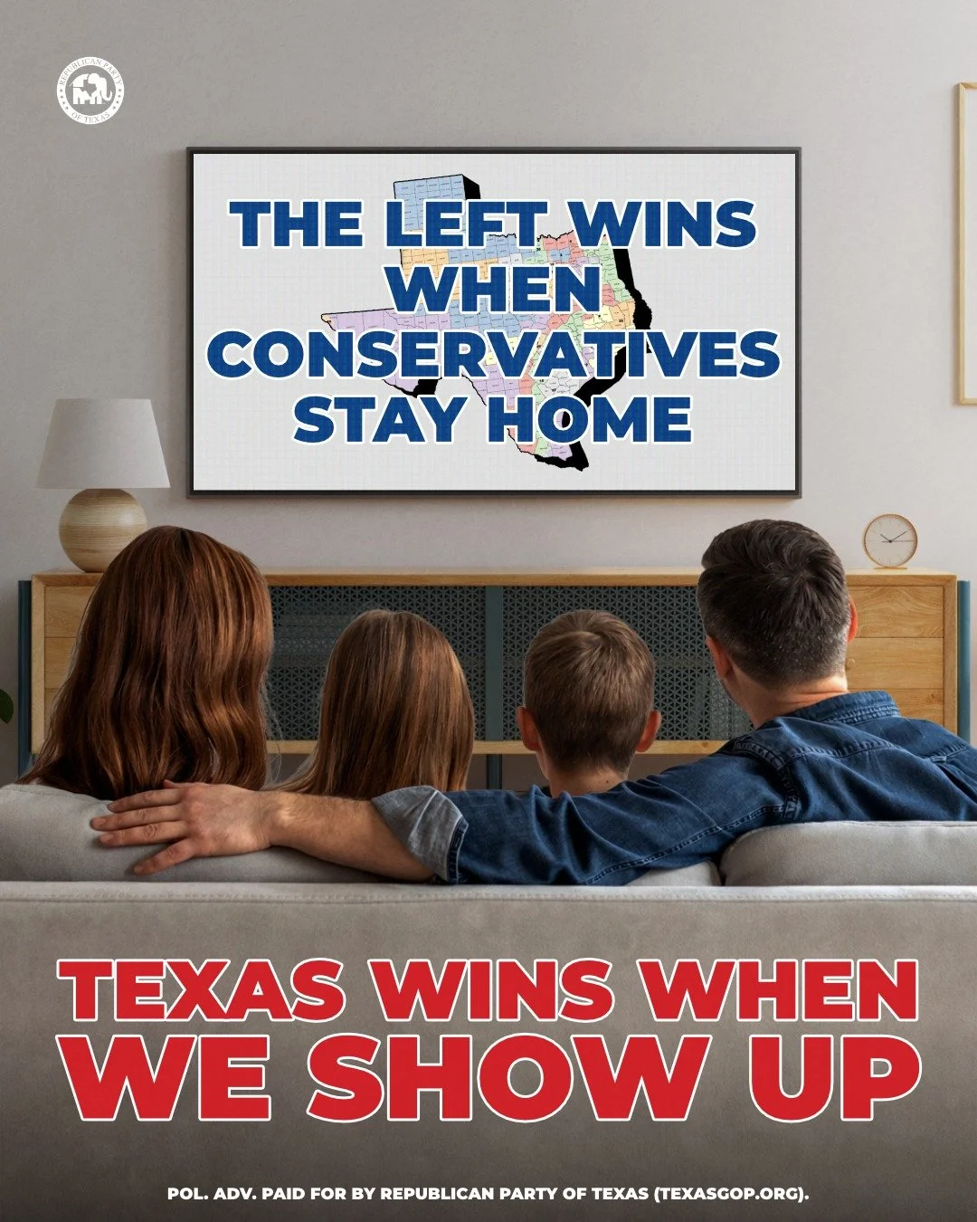 Low turnout is exactly what our opponents are counting on. When conservatives engage, vote, and stay involved, Texas stays strong.