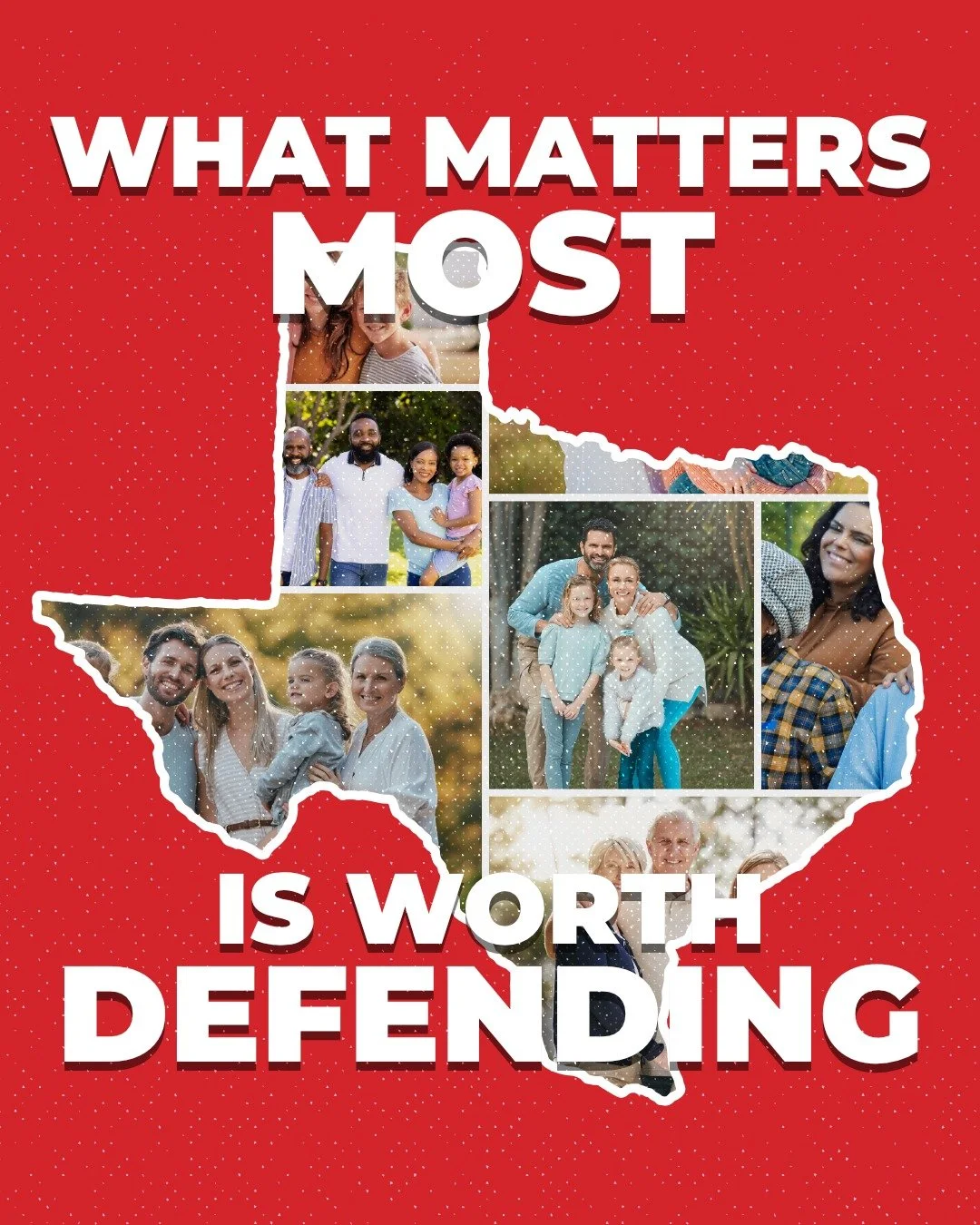 Parental rights. 
Secure borders.
Public safety. 
Texas sovereignty.
They&rsquo;re what we are fighting to preserve and protect.