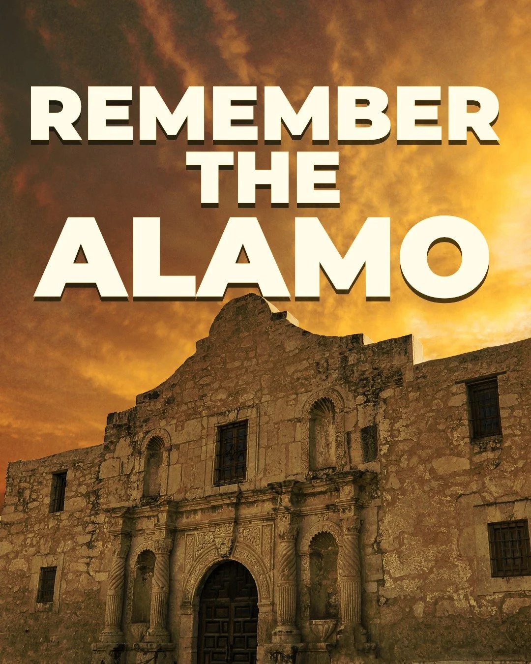 Today, we remember the brave men who made their final stand at the Alamo.

Outnumbered and surrounded, they chose to stand for liberty anyway. Their courage helped ignite the spirit that would soon lead to Texas' victory and independence.

The story 