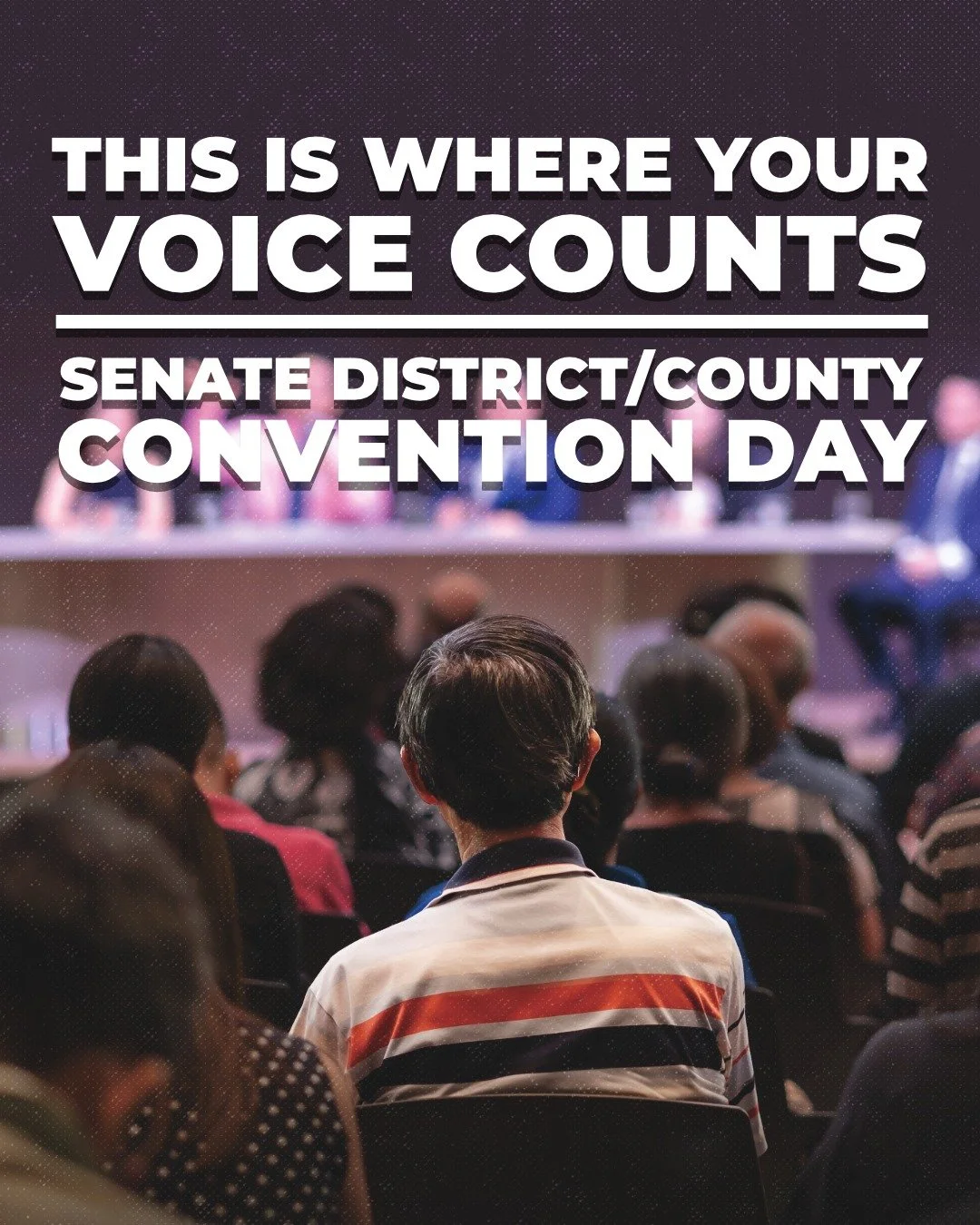 Today is the day - Republicans across Texas are gathering for County Conventions.

This is one of the most important steps in how our party makes decisions and sets priorities - and it only works when people show up.

Our party is strongest when it r