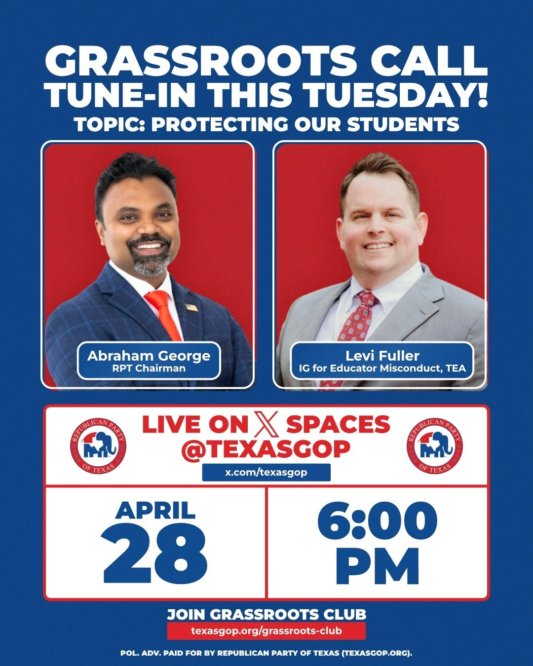 ⚠️ What happens when schools don&rsquo;t report abuse?

Too often, the answer is: more children get hurt.

On Tuesday at 6 PM, I'm sitting down with Levi Fuller to break down:

&bull; The 24-hour reporting requirement for suspected child abuse
&bull;