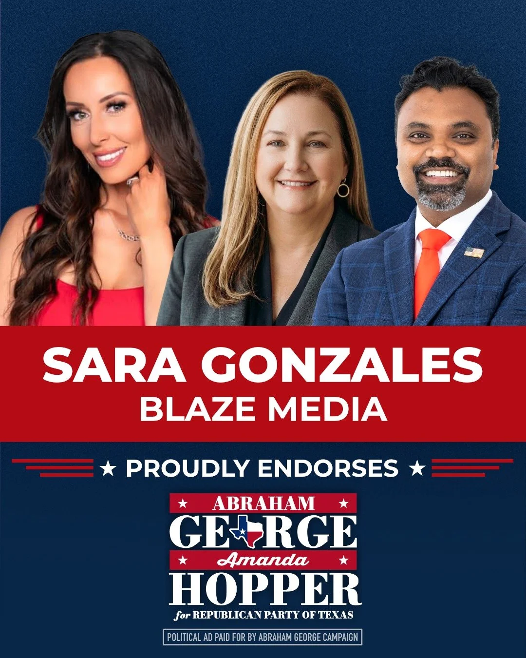 Sara Gonzales consistently tells the truth, even when it makes people uncomfortable. That kind of courage is rare and it&rsquo;s exactly what it takes to lead in times like these.

Amanda Hopper and I believe the same thing: you don&rsquo;t back down