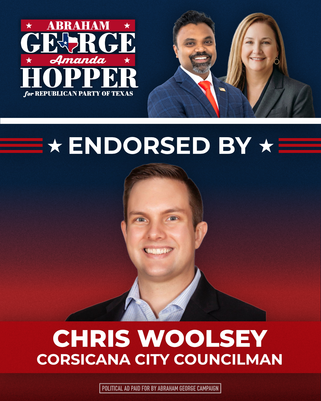 Chris Woolsey Chairman Endorsements.png
