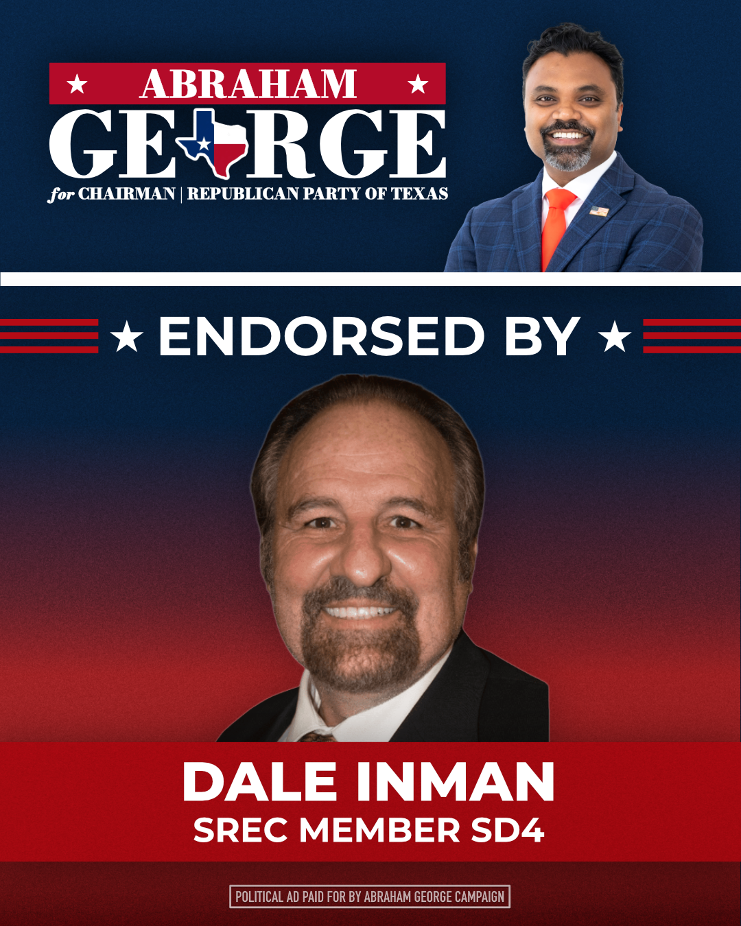 Dale Inman SREC SD4 Chairman Endorsements.png