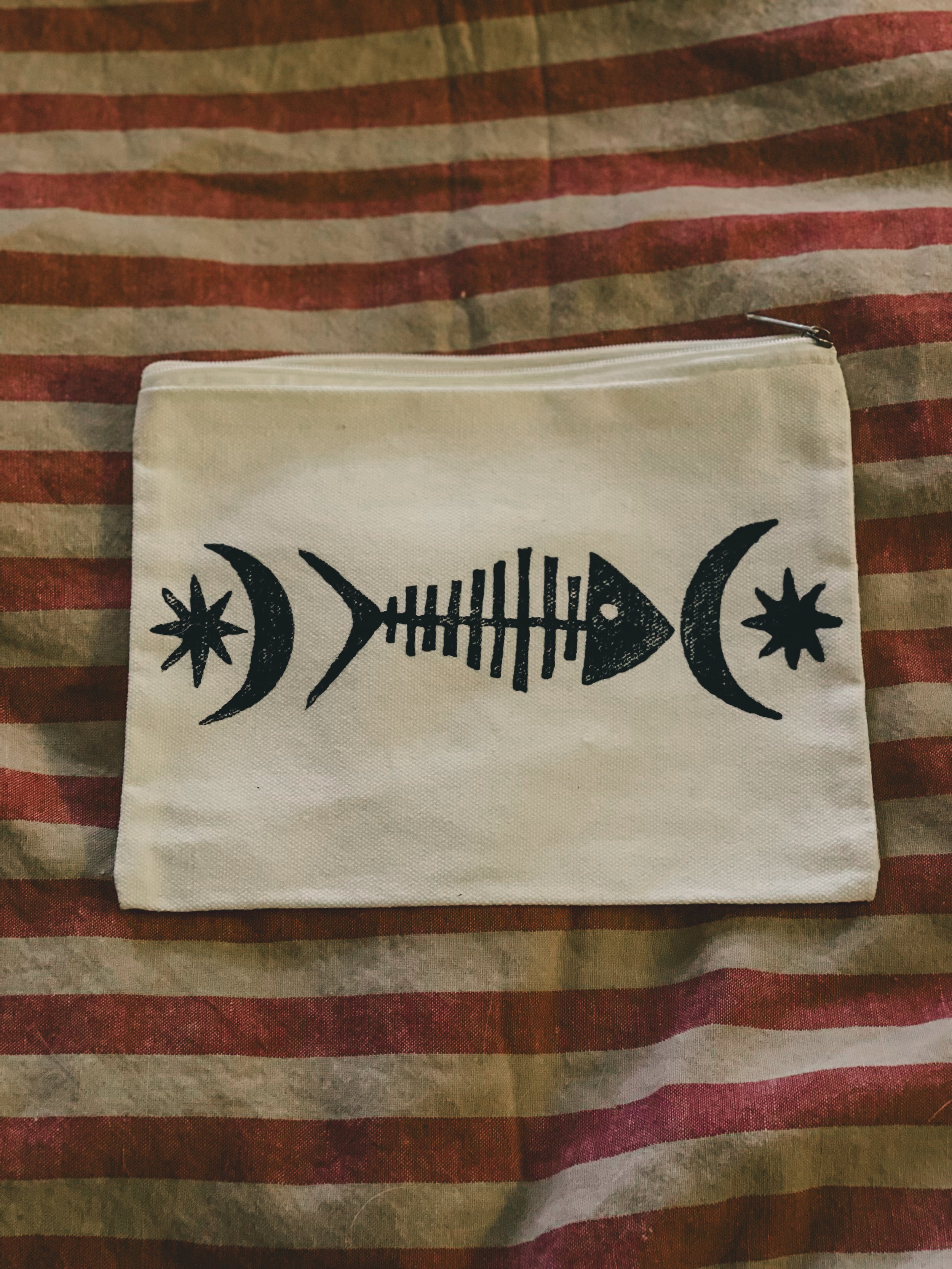 Folk Fish Bag