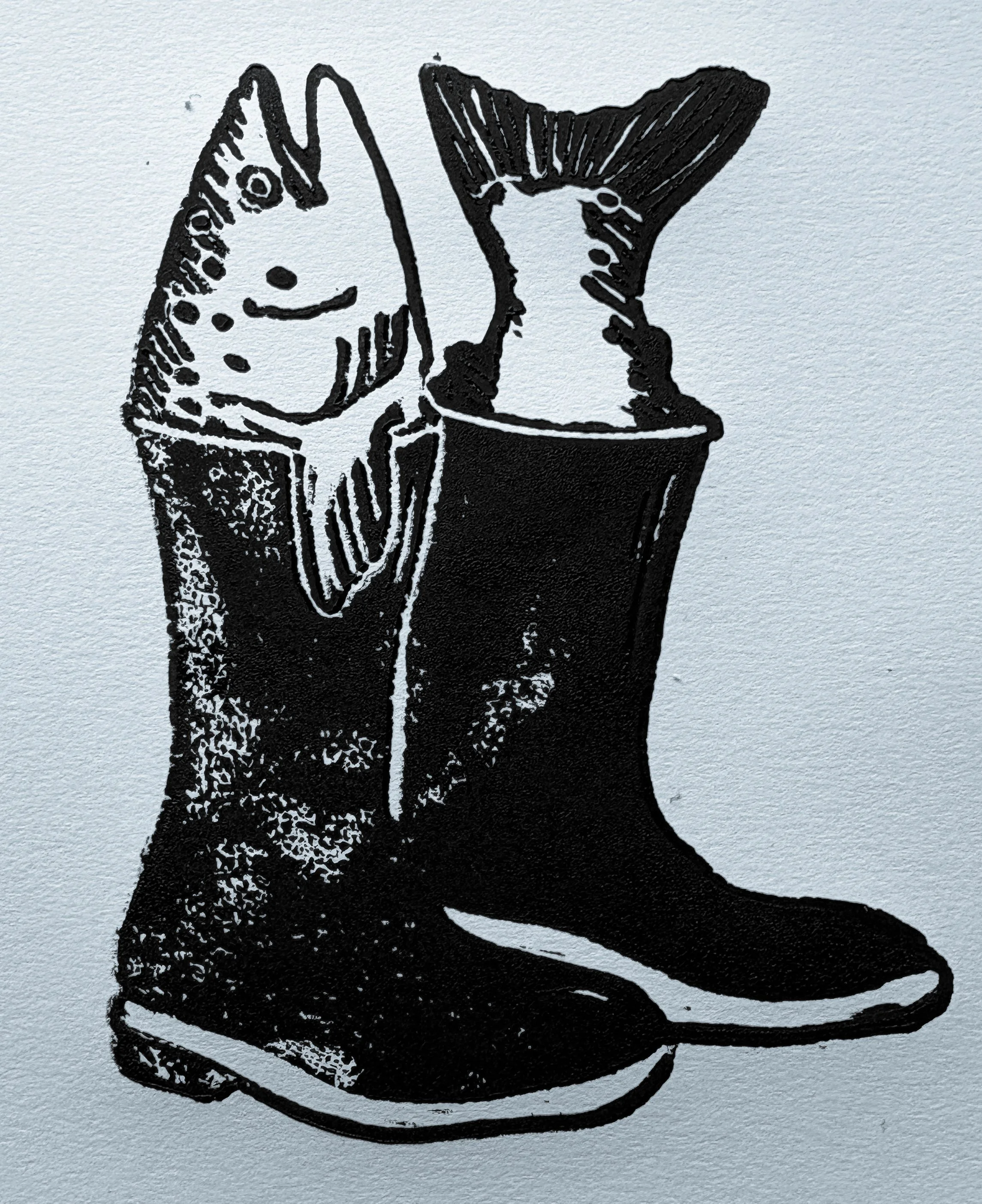 Fish in Boots - $10