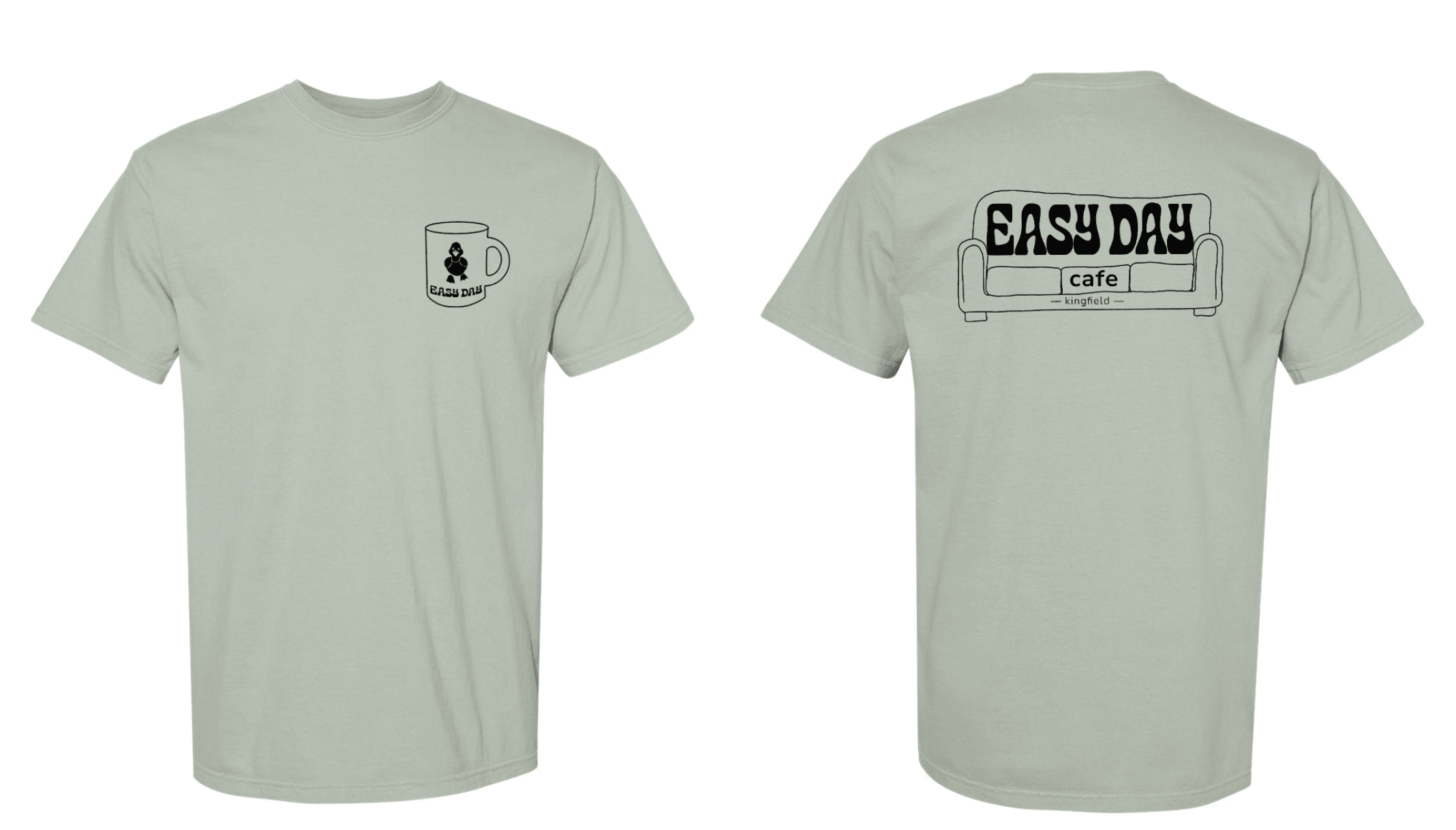 Easy Day Couch Tee (Bay Green)