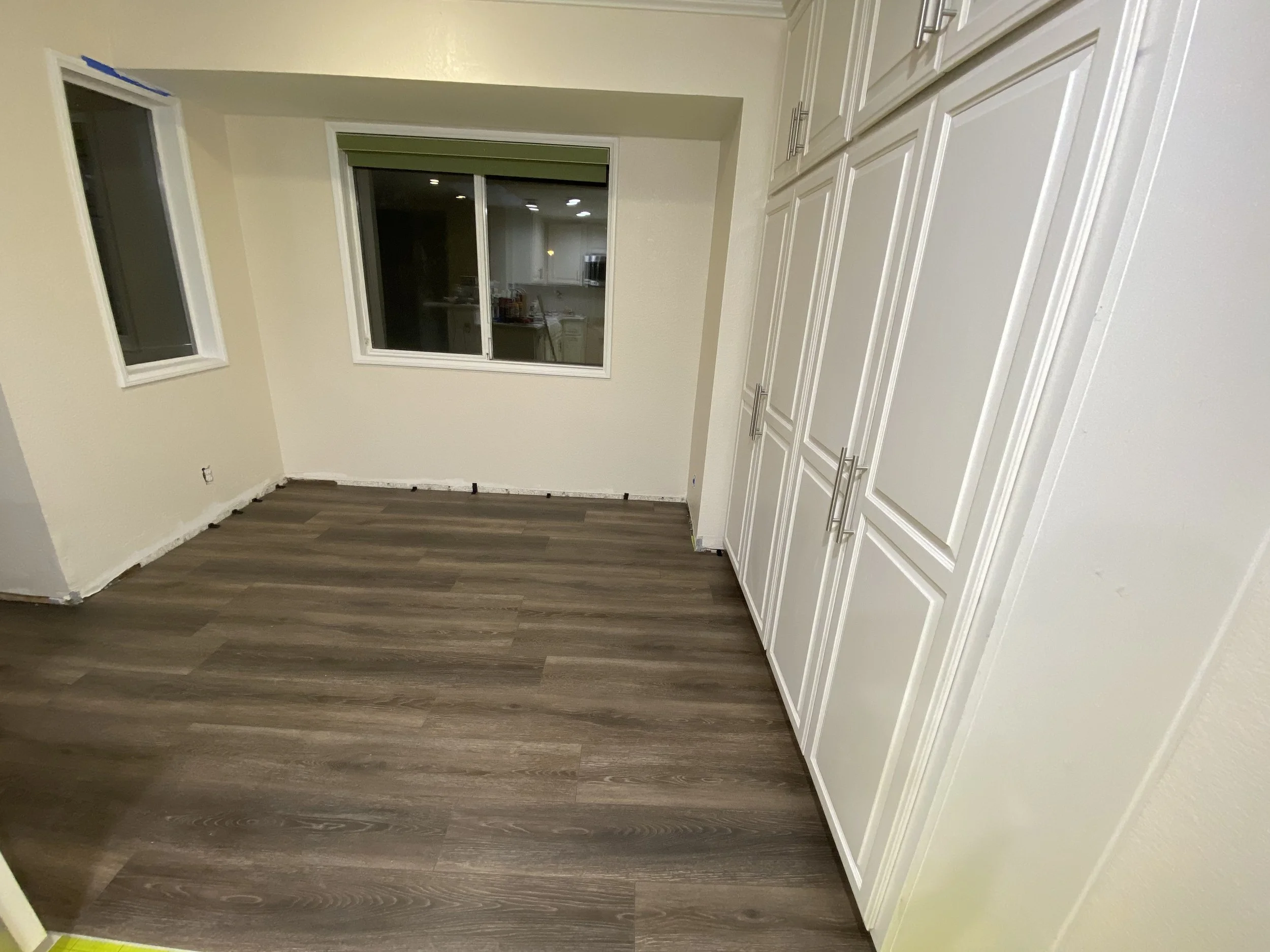 Detailed prep and interior edge work.