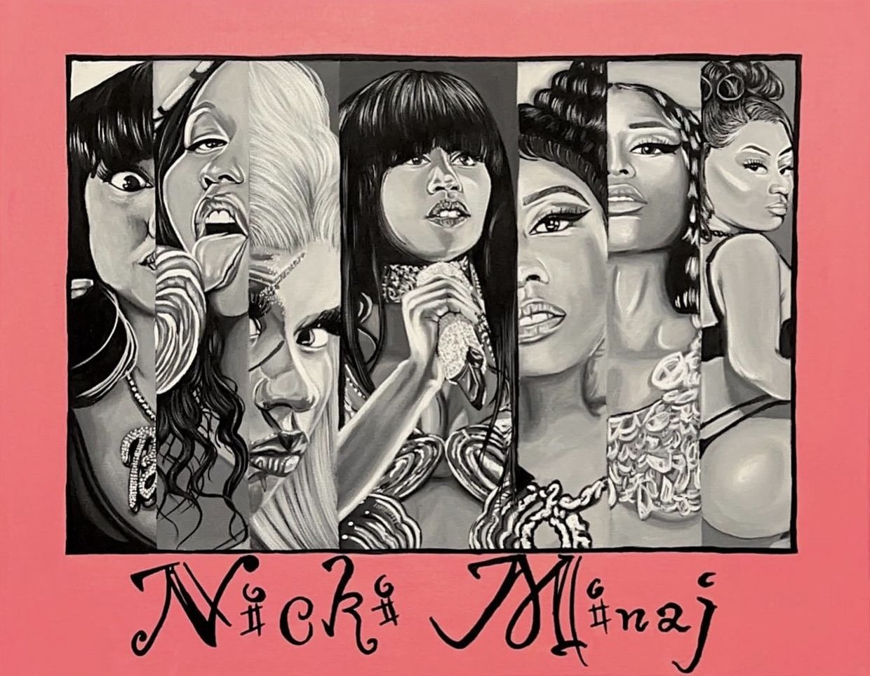 "Alter Egos"
16"x20"
Acrylic on Canvas