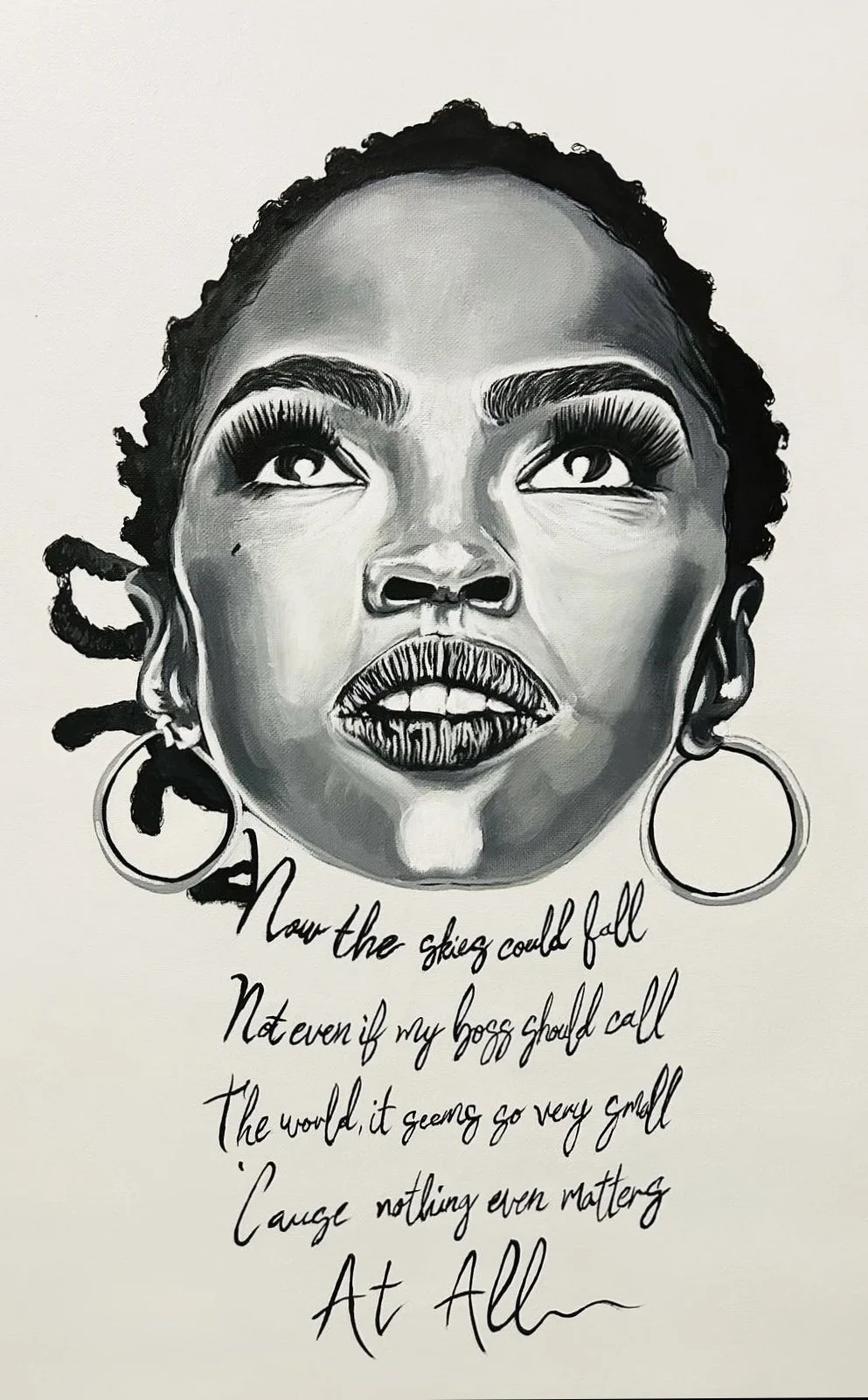 "Lauryn"
18"x24"
Acrylic on Canvas