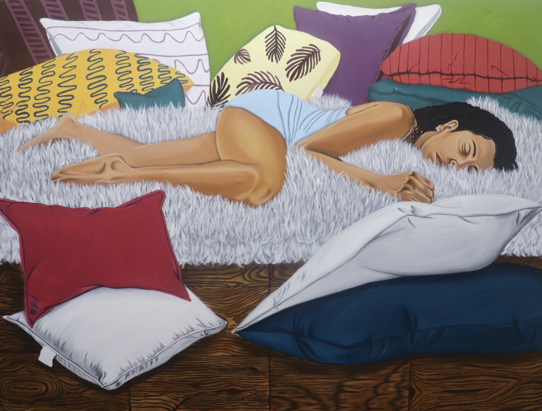 "Permission to Rest"
36"x48"
Acrylic on Canvas