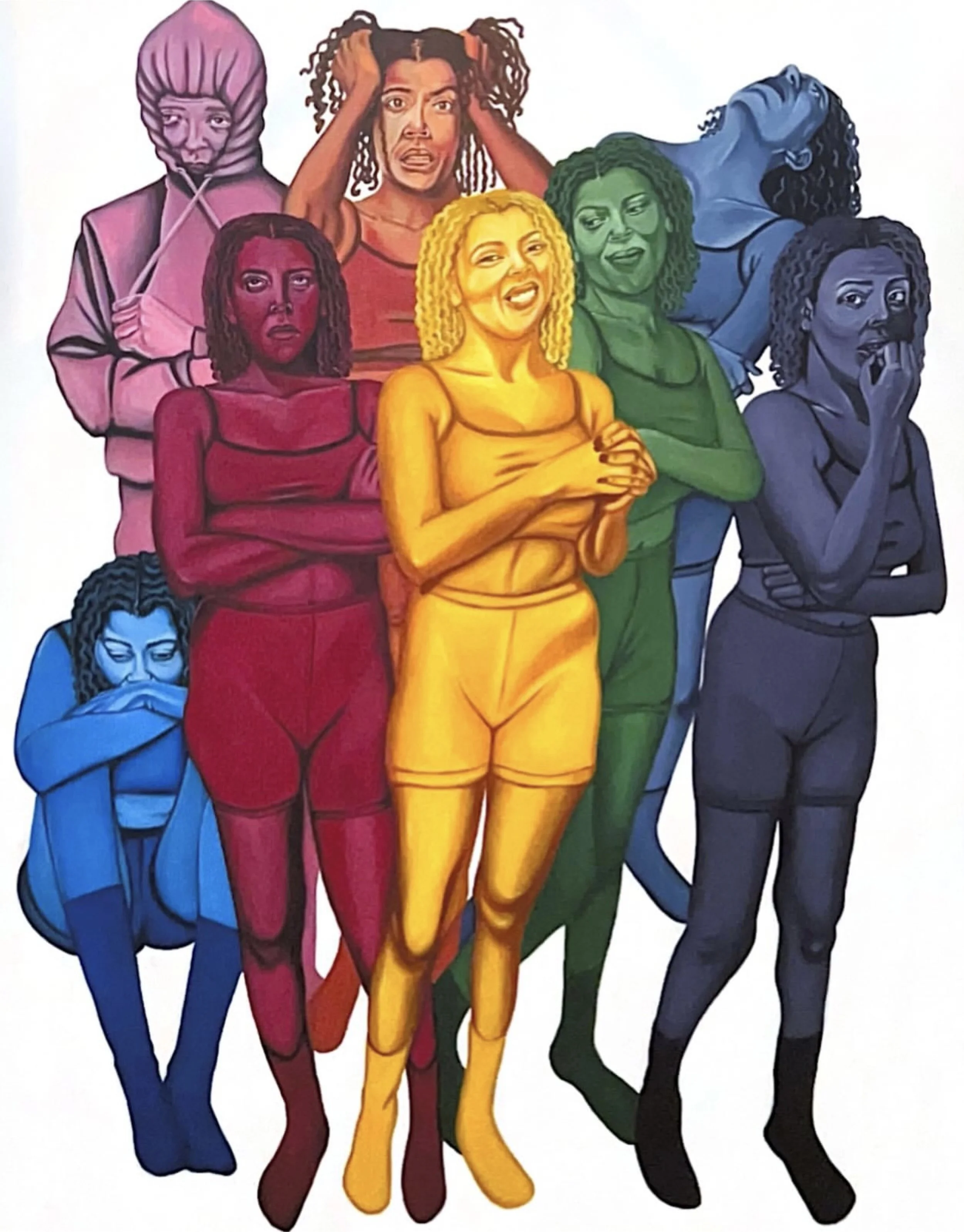 "Faces of The Journey"
36"x48"
Acrylic on Canvas