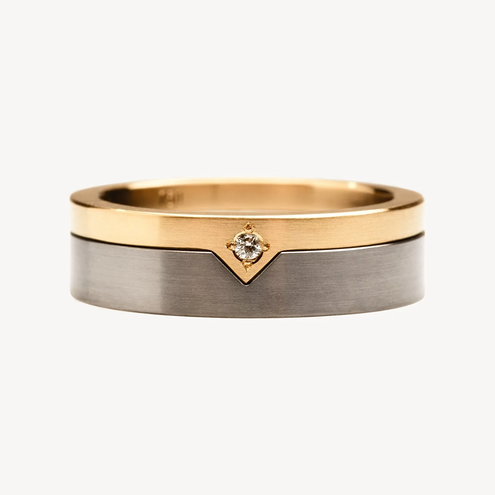Triangle Stack Ring
