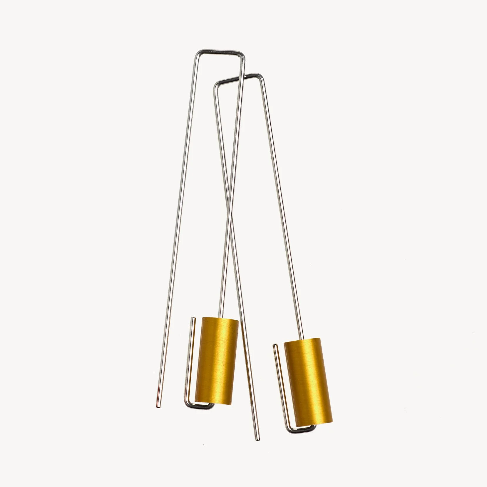 One Gram Earrings - Yellow