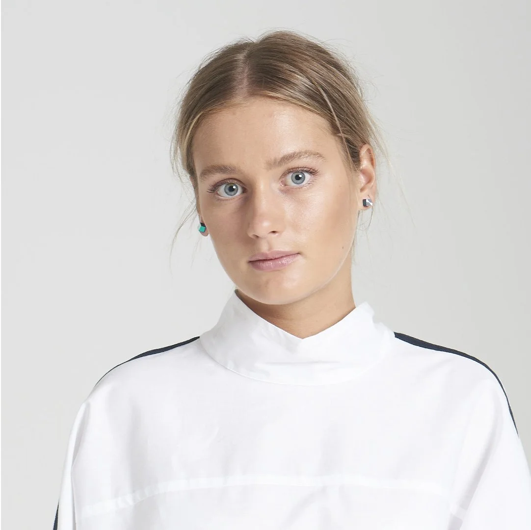 PHOEBE PORTER_CUBIST STUDS WORN GREEN_1080.jpg