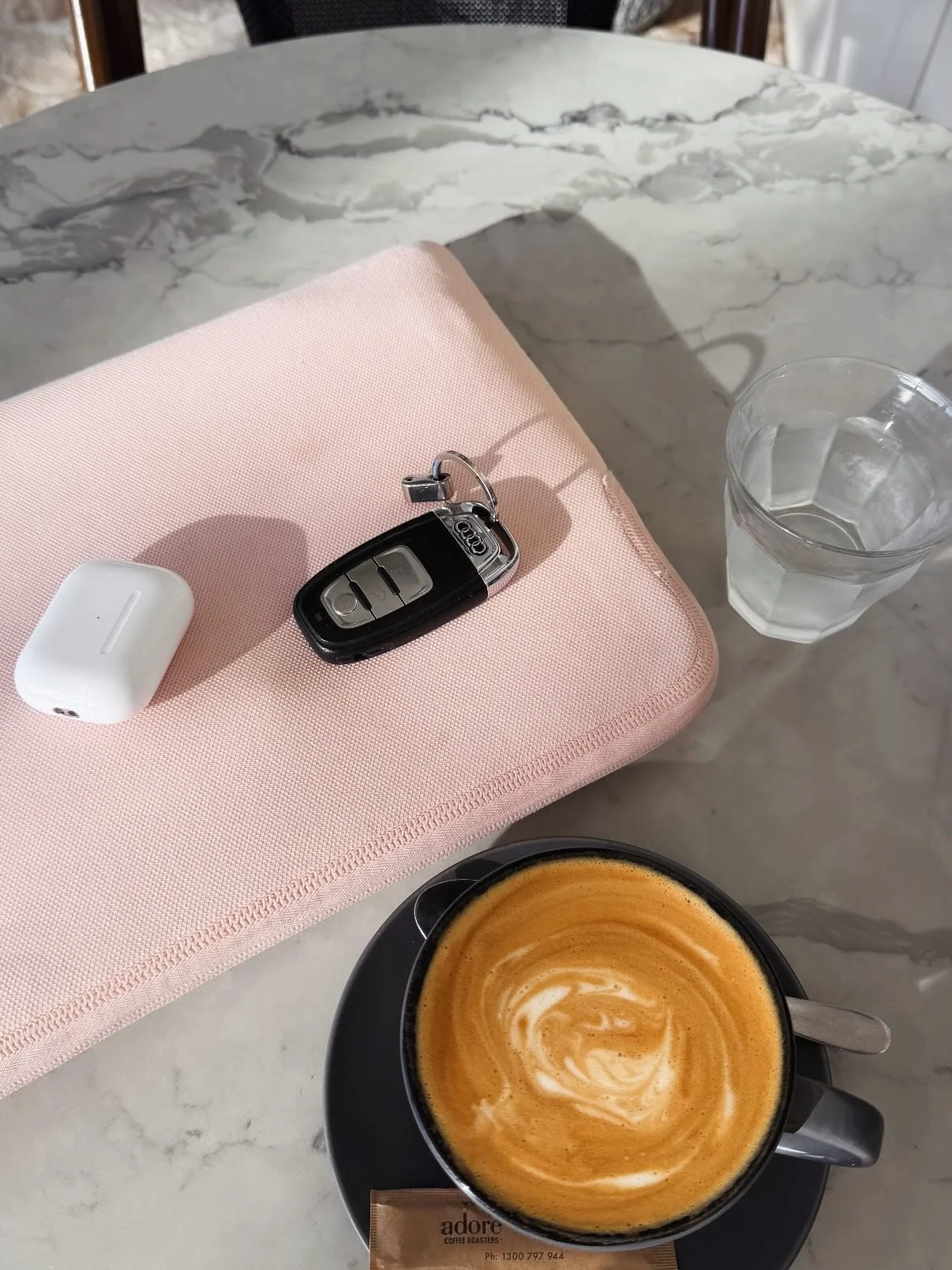 Simple, easy, effective. 

Often, you don&rsquo;t need to reinvent the wheel. 

This unexpected message at the bottom of a coffee cup automatically snaps your brain into thinking of ordering another one, even if you maybe weren&rsquo;t planning on it